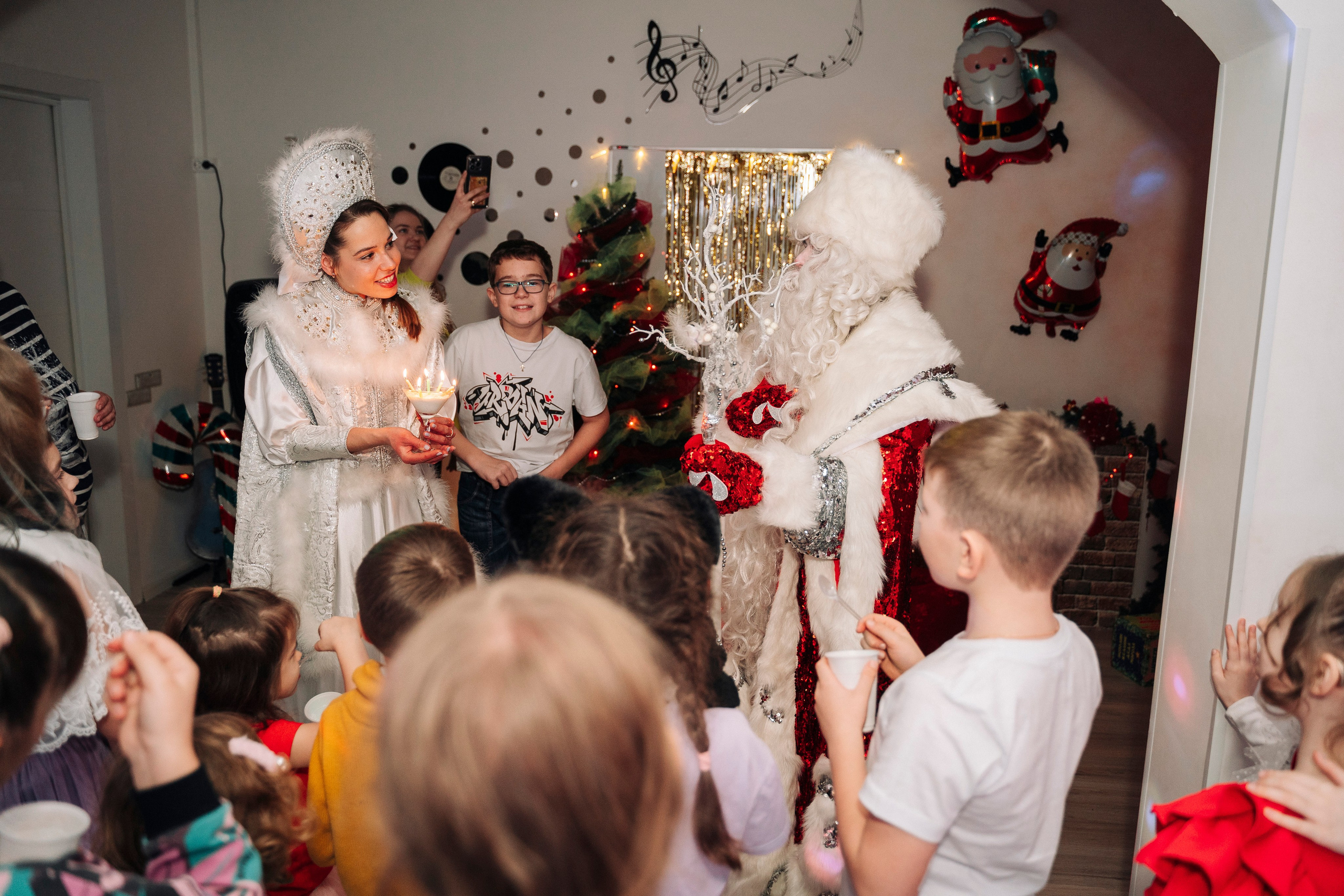 День рождения Деда Мороза. Свадебный и семейный фотограф в Москве и МО Геннадий Туманцев