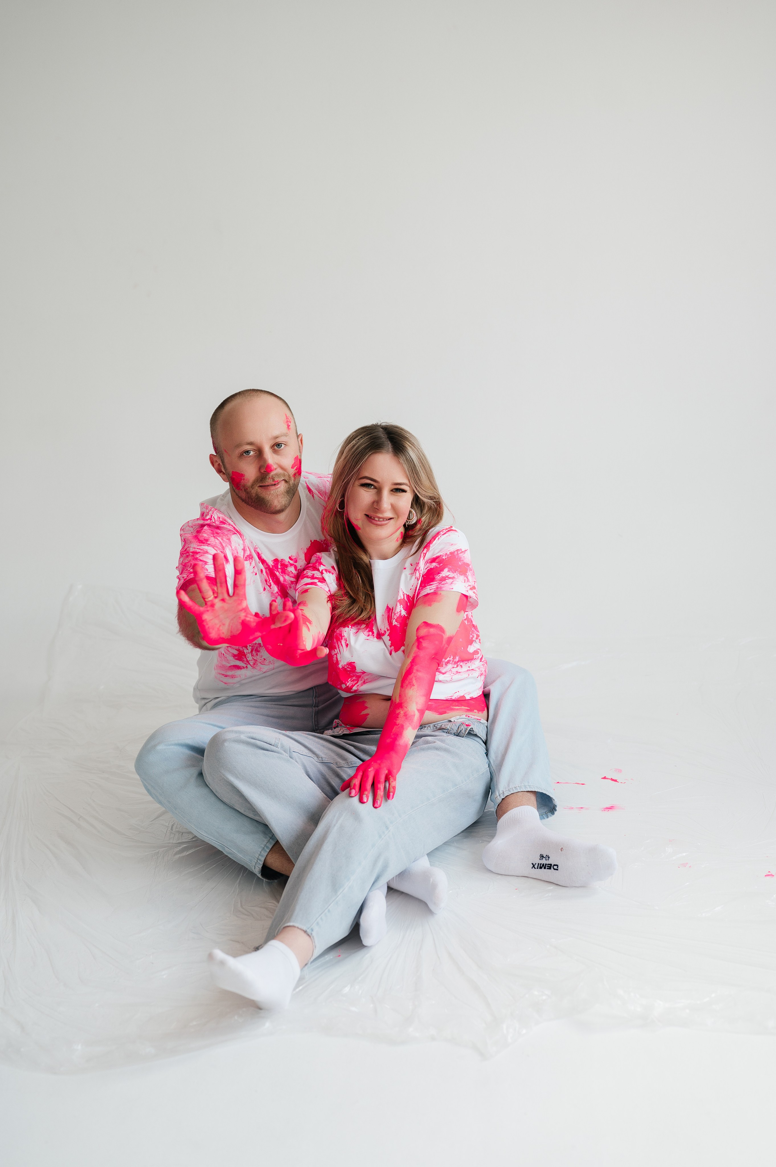 Гендер пати с красками. Свадебный и семейный фотограф в Краснодаре Алина Мельник