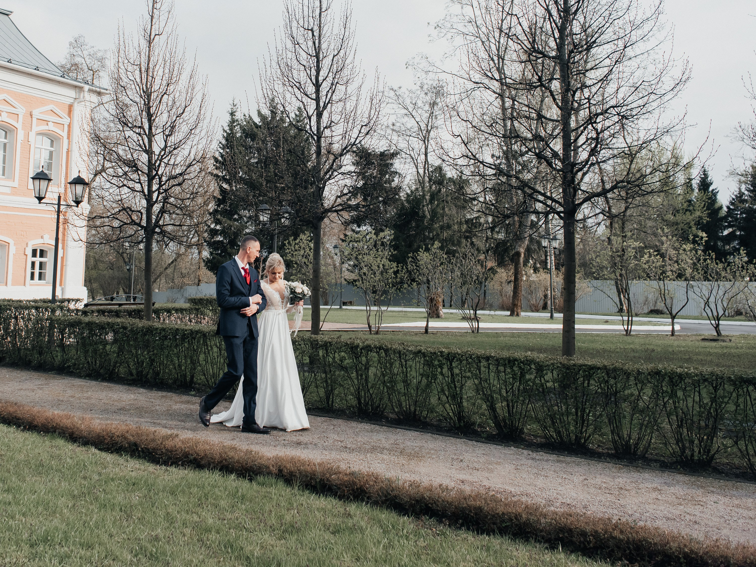 Свадебная фотосессия в усадьбе