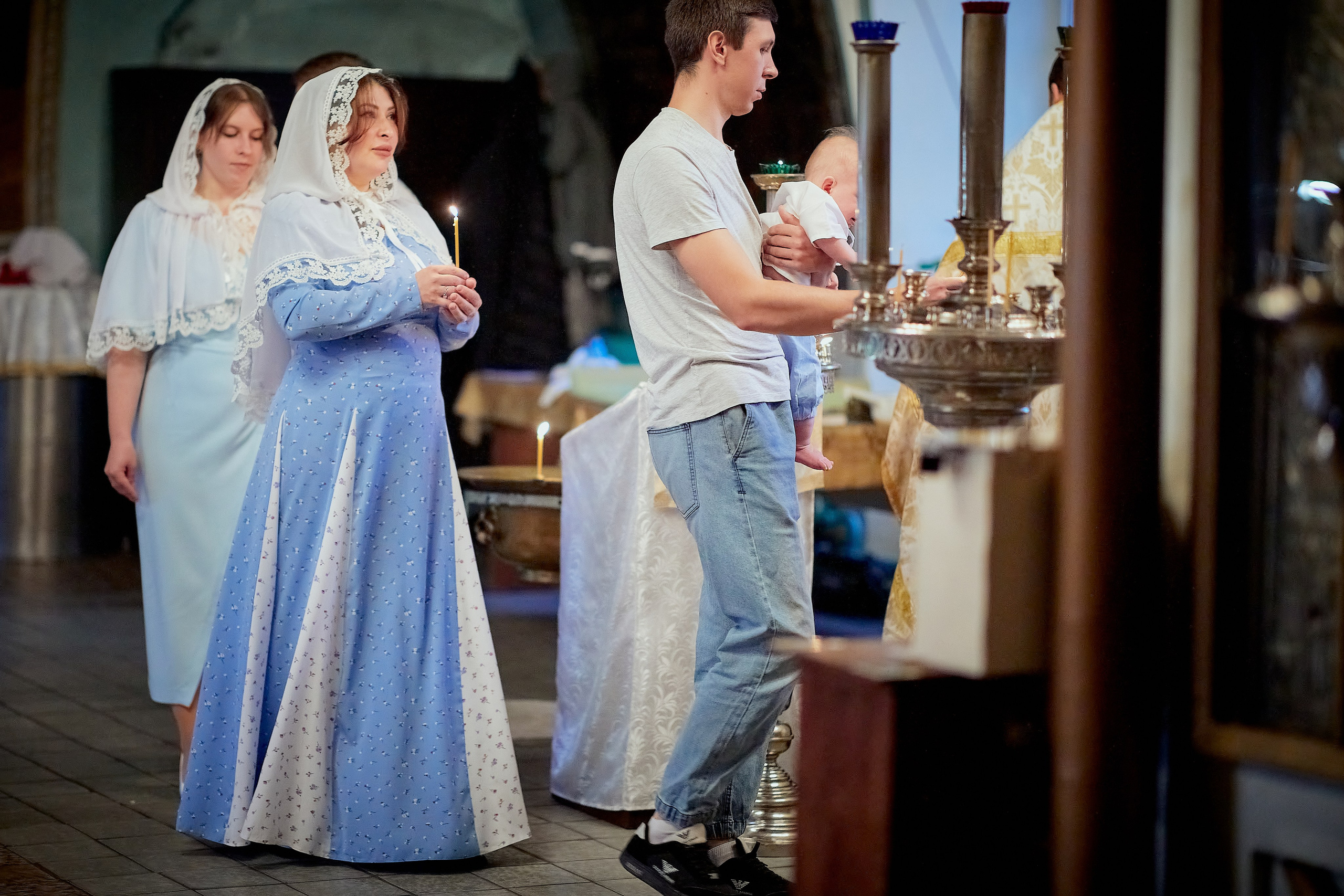 Крещение Егорушки. Семейный и детский фотограф в Ярославле Юлия Галашина