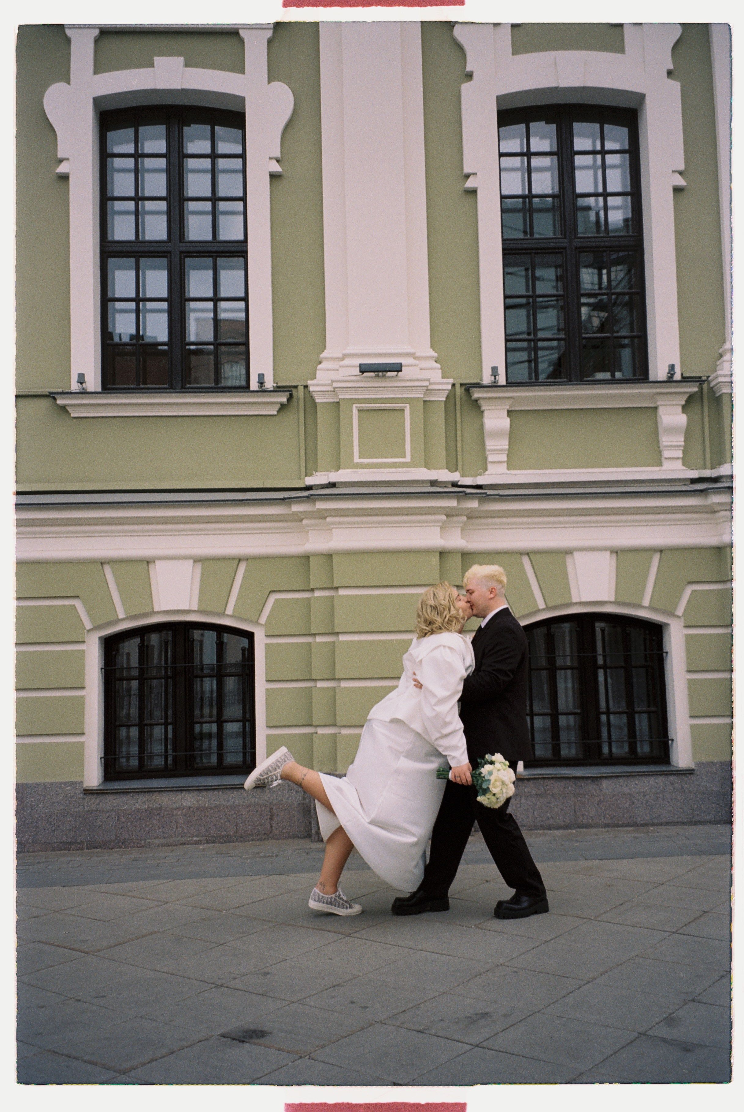 На плёнку (Даша и Лёша). Фотограф в Москве — Евгения Прокопенко