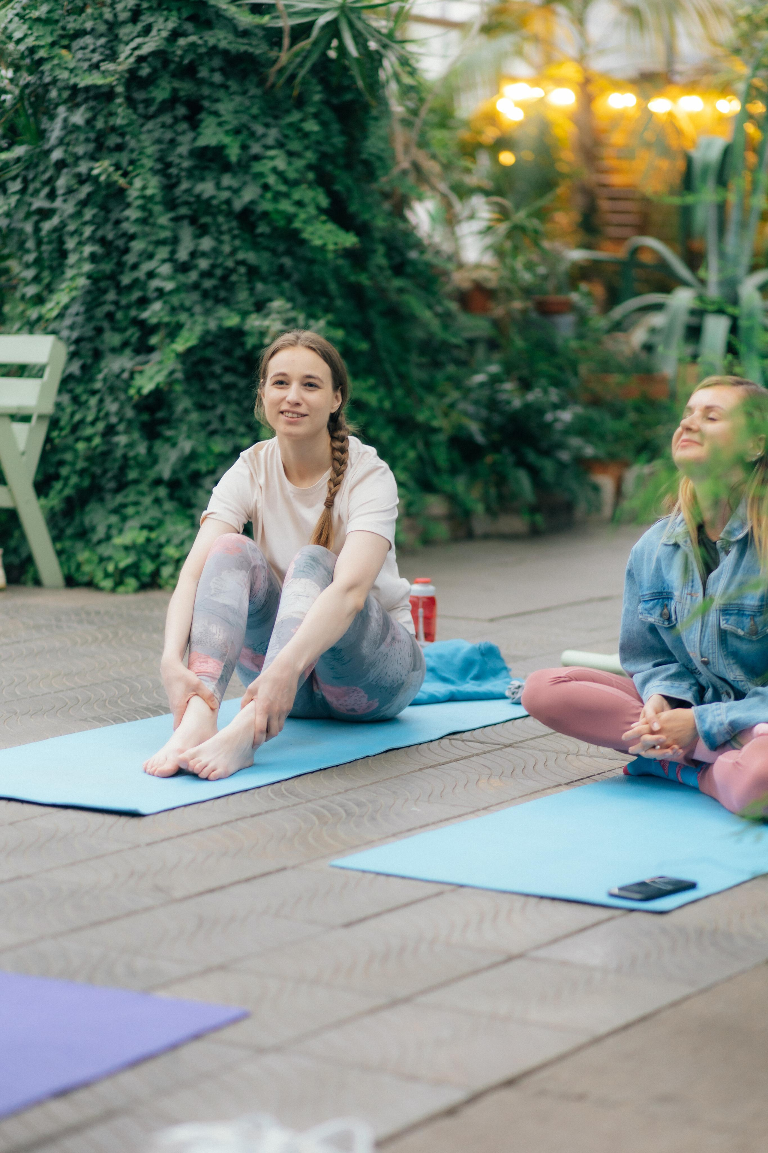 Йога в Оранжерее. Креатор Ольга Яш