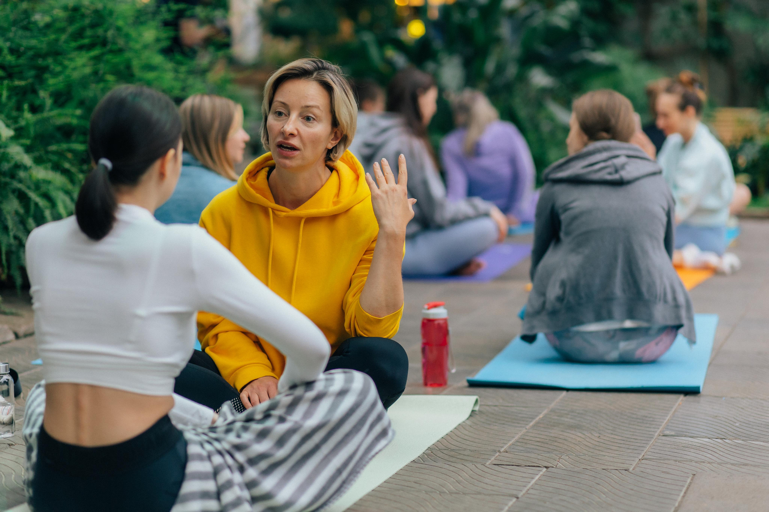 Йога в Оранжерее. Креатор Ольга Яш