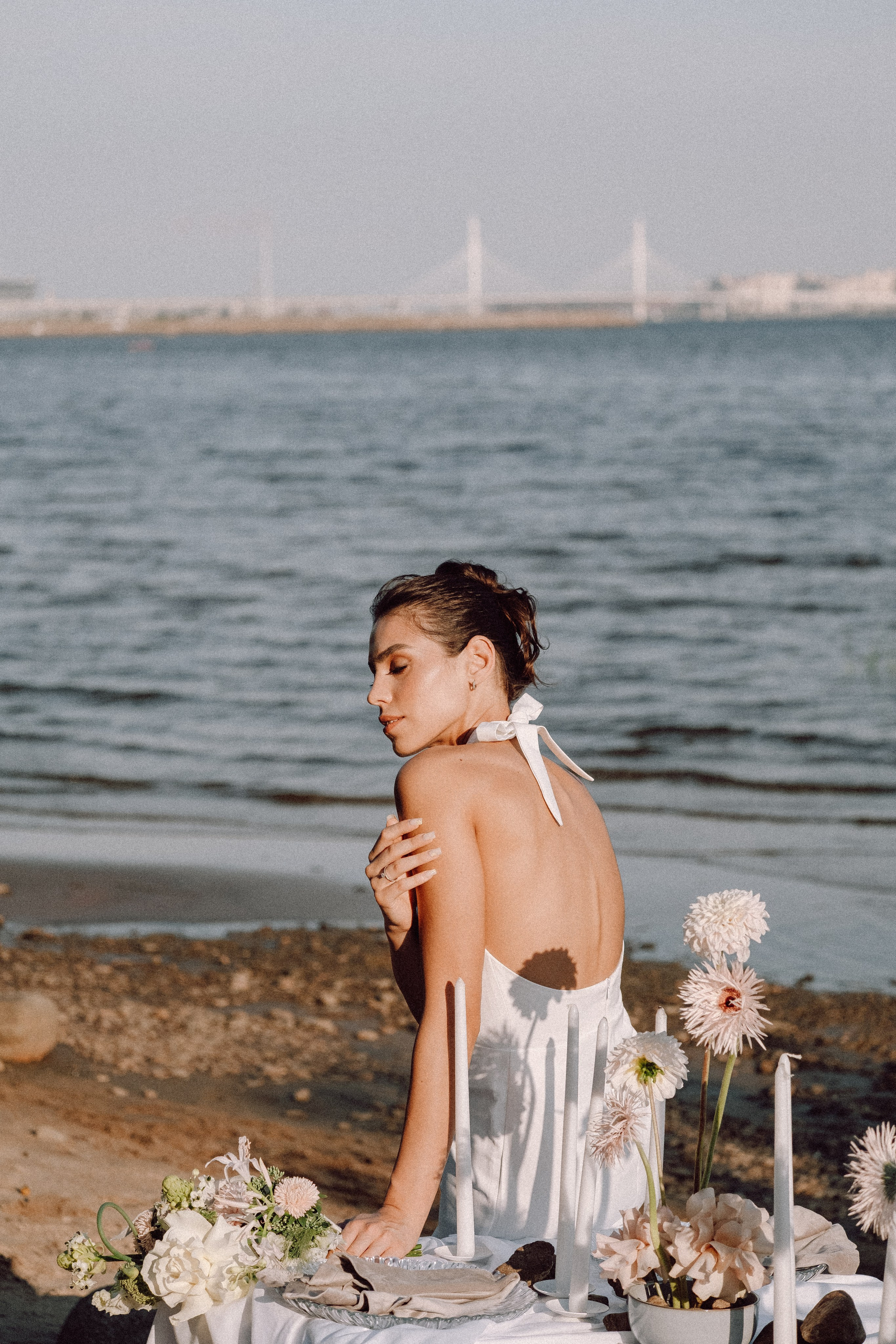 СВАДЕБНАЯ ФОТОСЕССИЯ ВЫЕЗДНОЙ ЦЕРЕМОНИИ (ФИНСКИЙ ЗАЛИВ). Профессиональный фотограф, Санкт-Петербург — Виктория Богомолова