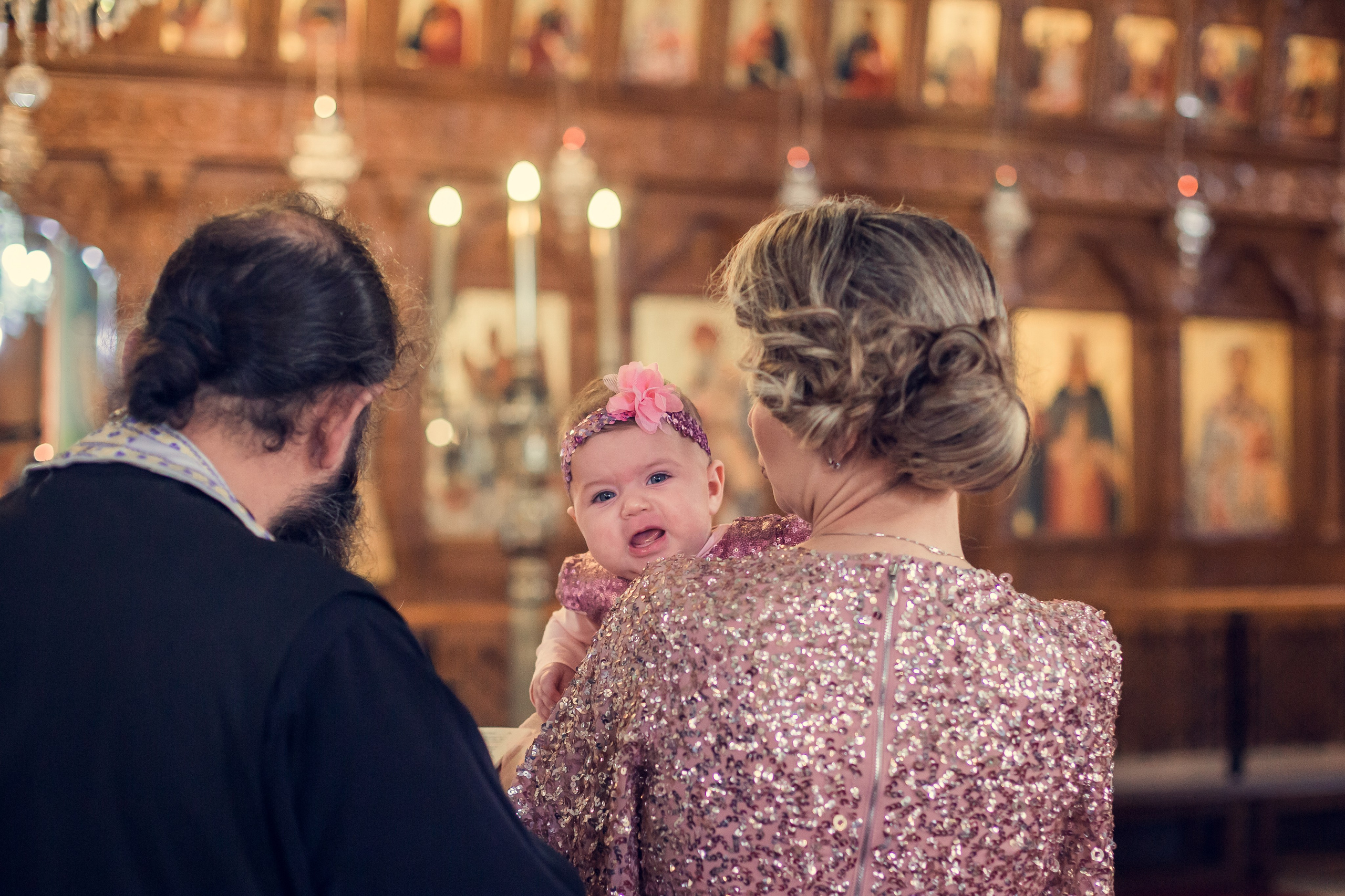 Крещение Марианны на Кипре. Семейный фотограф Николаева Ольга