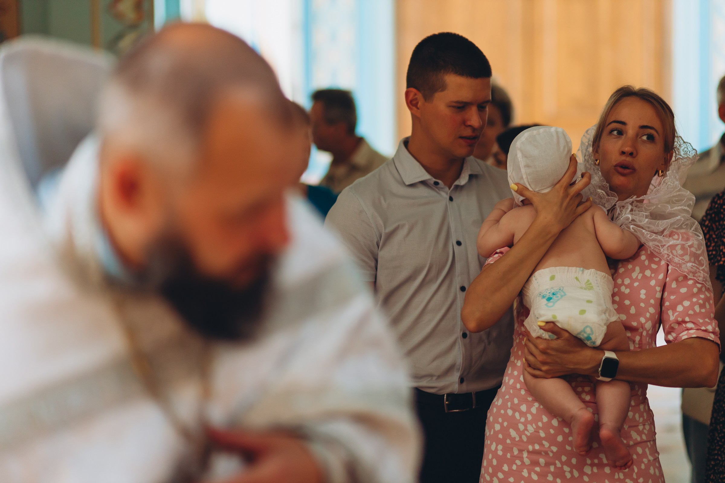 Крещение Давида. Семейный фотограф в Волгодонске Краченцева Анна