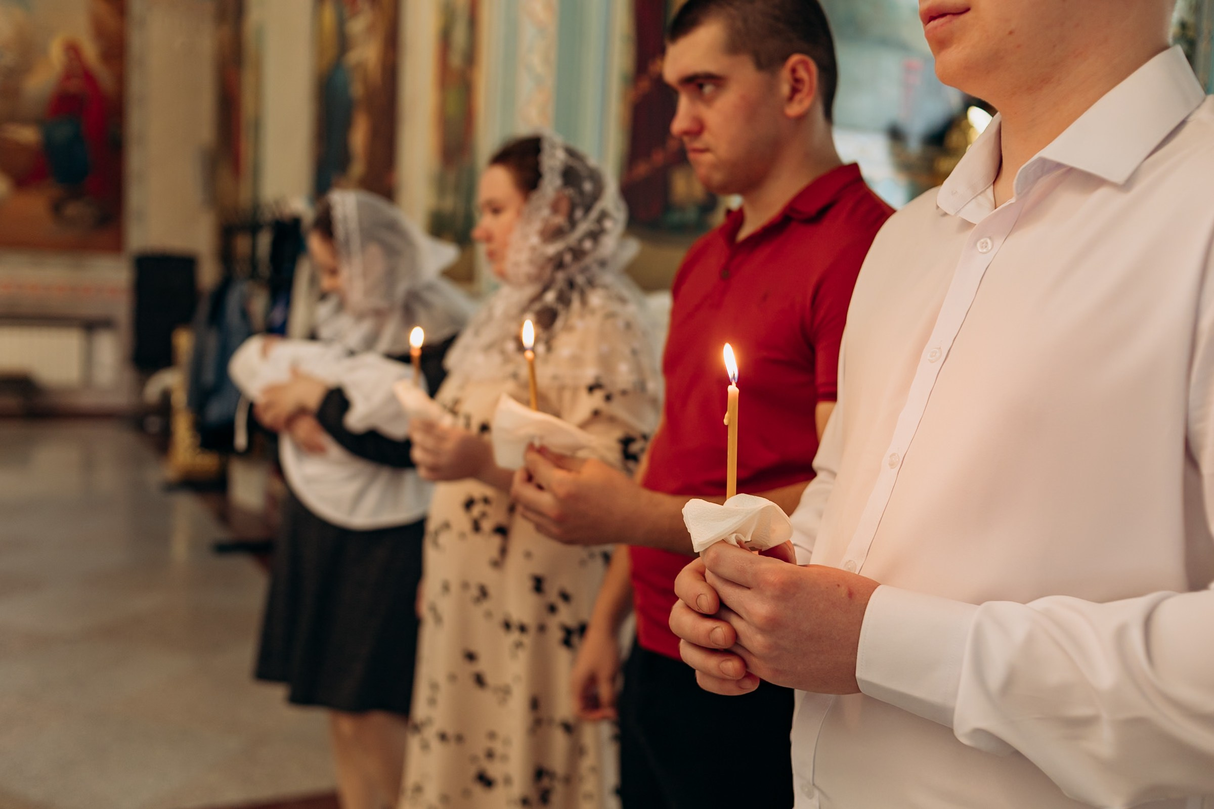 Крещение Эмилии. Семейный фотограф в Волгодонске Краченцева Анна