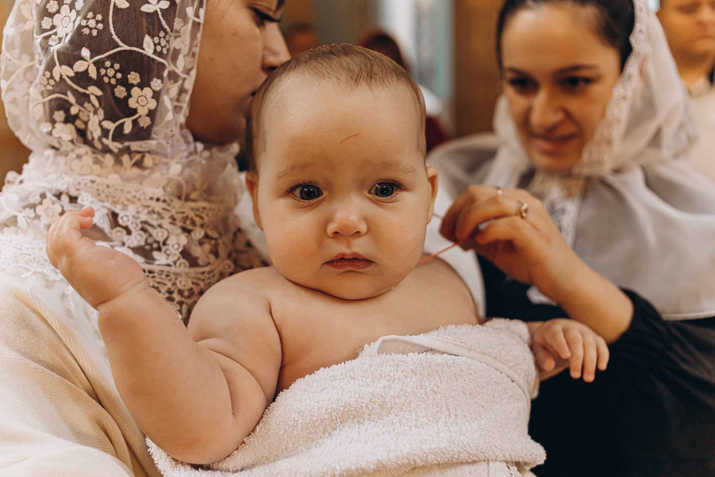 Крещение Виолетты. Семейный фотограф в Волгодонске Краченцева Анна