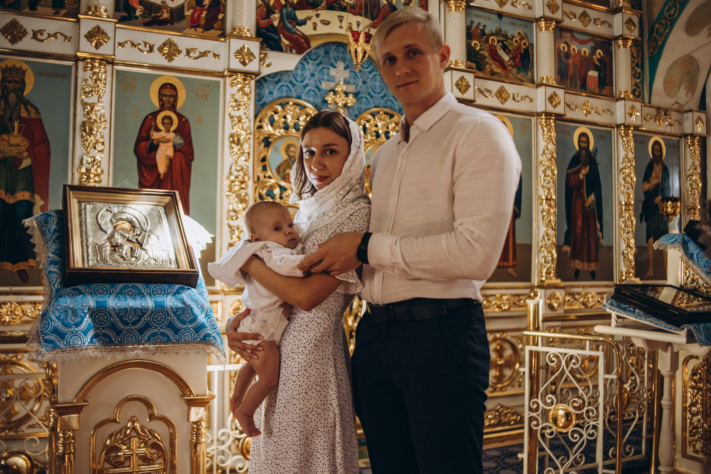 Крещение Дмитрия. Семейный фотограф в Волгодонске Краченцева Анна