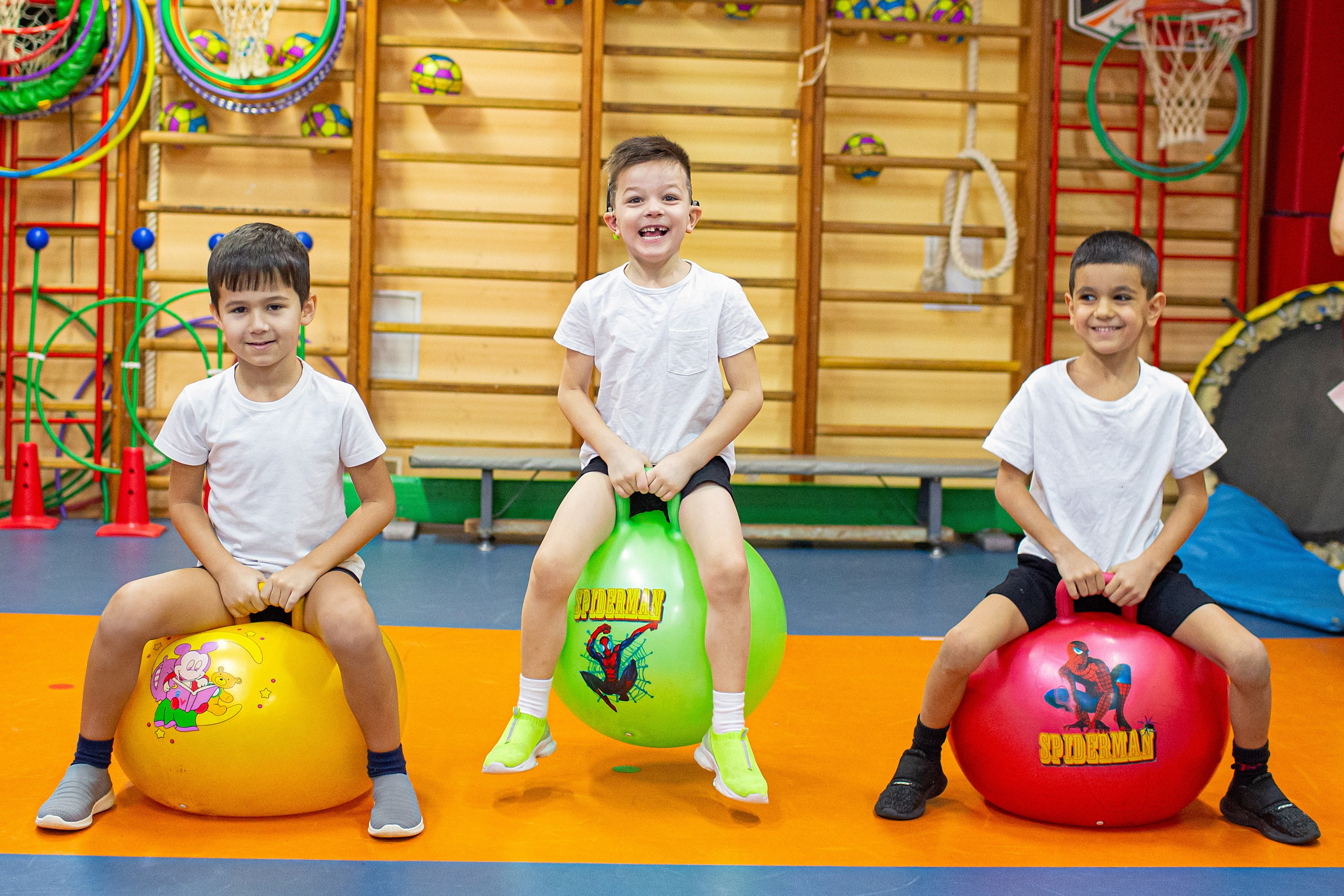 Физкультура в детском саду. Свадебный, семейный, детский фотограф в Санкт-Петербурге