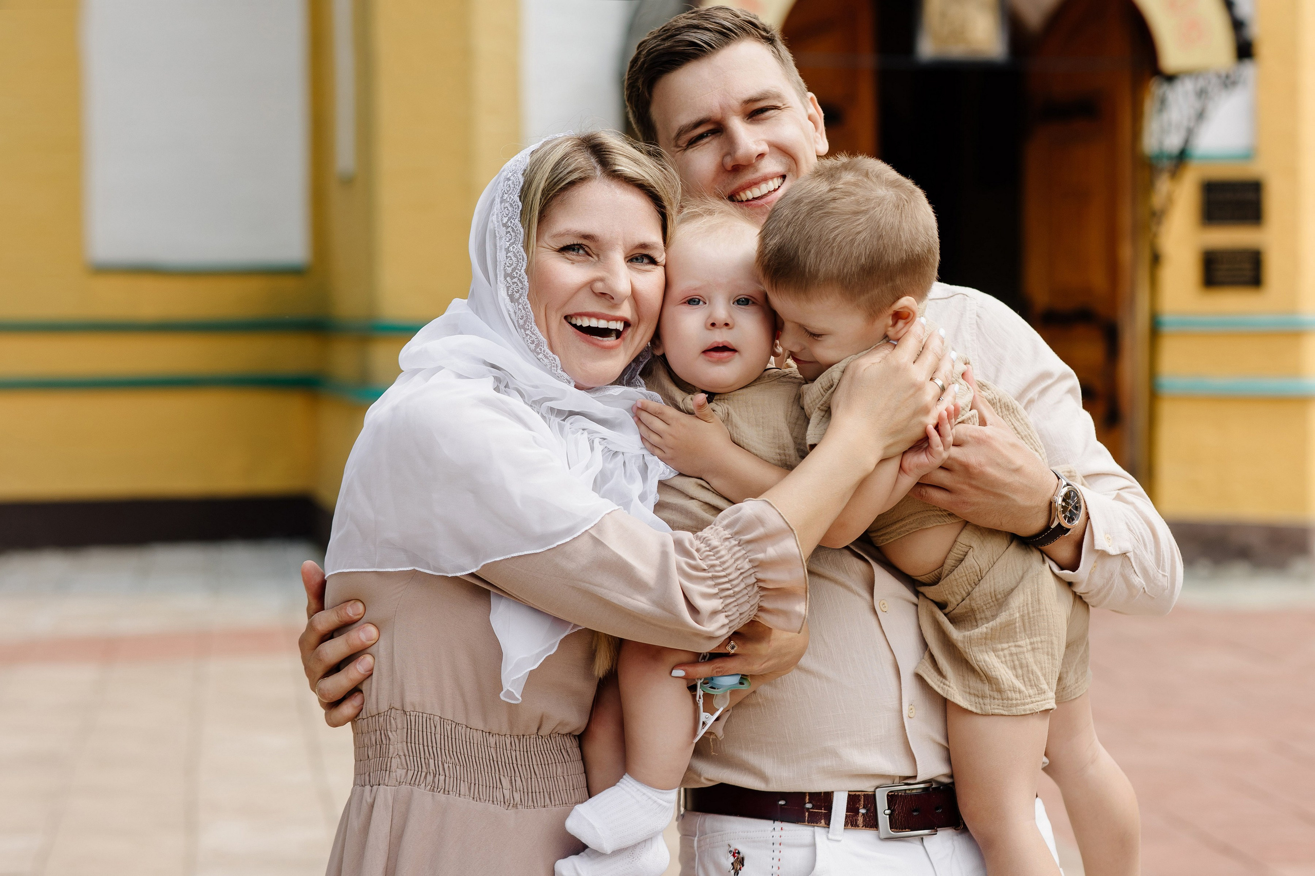 Крещение Луки. Свадебный и семейный фотограф Екатерина Иванова