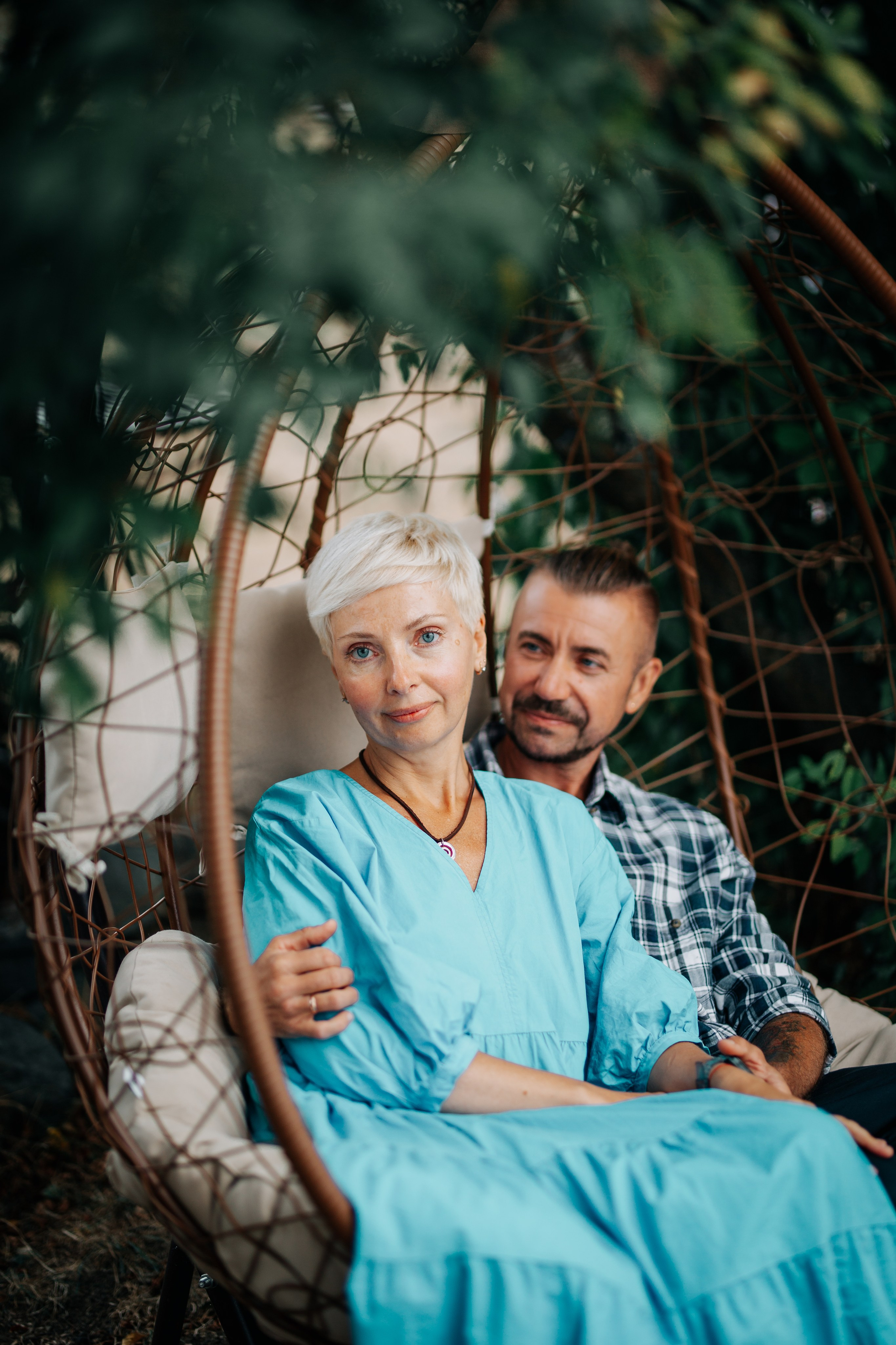 Семейная фотосессия Александра и Марии дома. Фотограф в Крыму