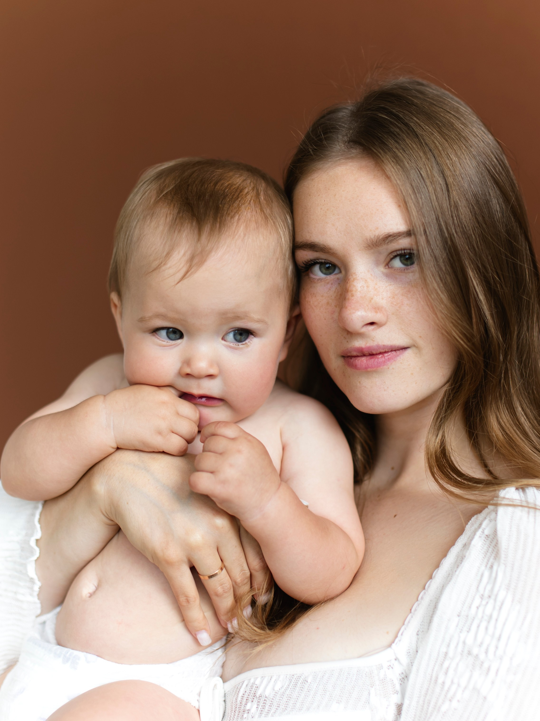 Семейная съемка в студии. Фотограф СПБ Засорина Юлия