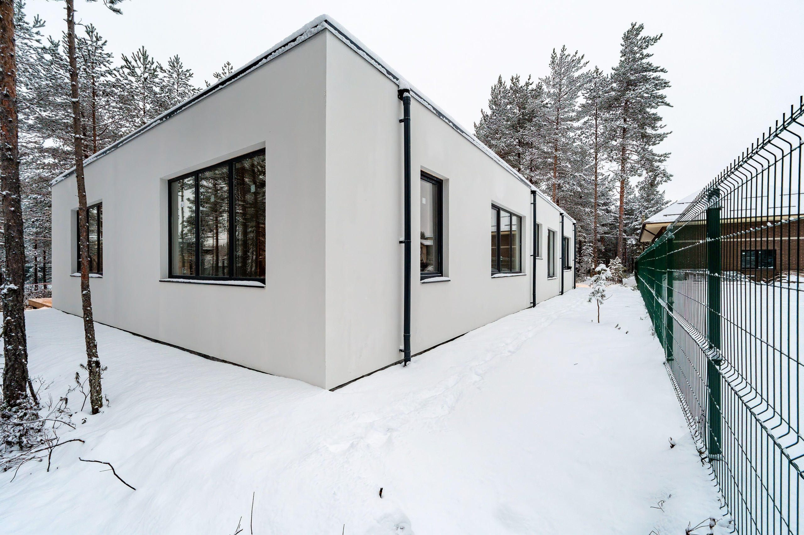 Строящийся дом в Курортном районе. Интерьерный фотограф. Фото- видеосъемка недвижимости Санкт-Петербург