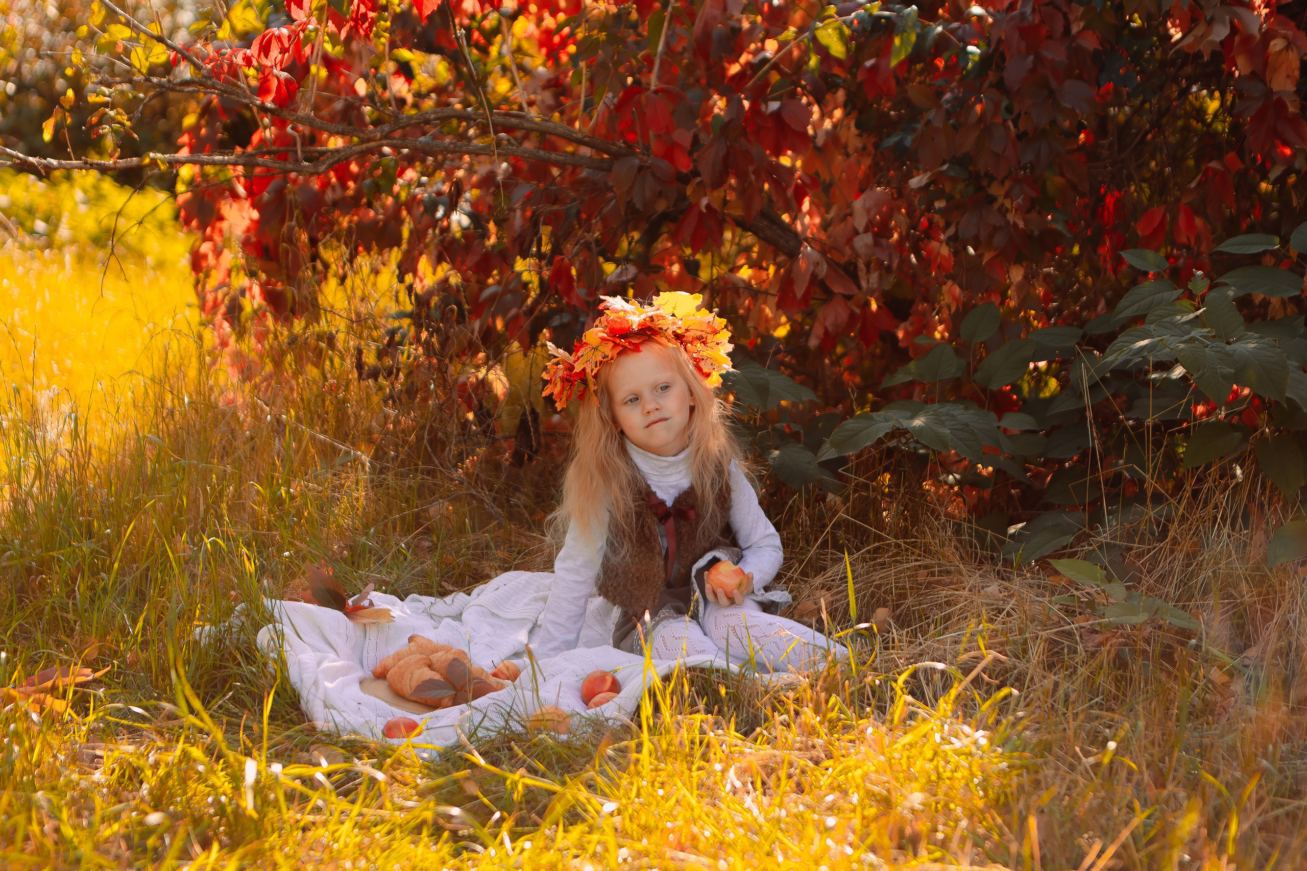 Осень. Семейный и детский фотограф в Москве Александра Мак