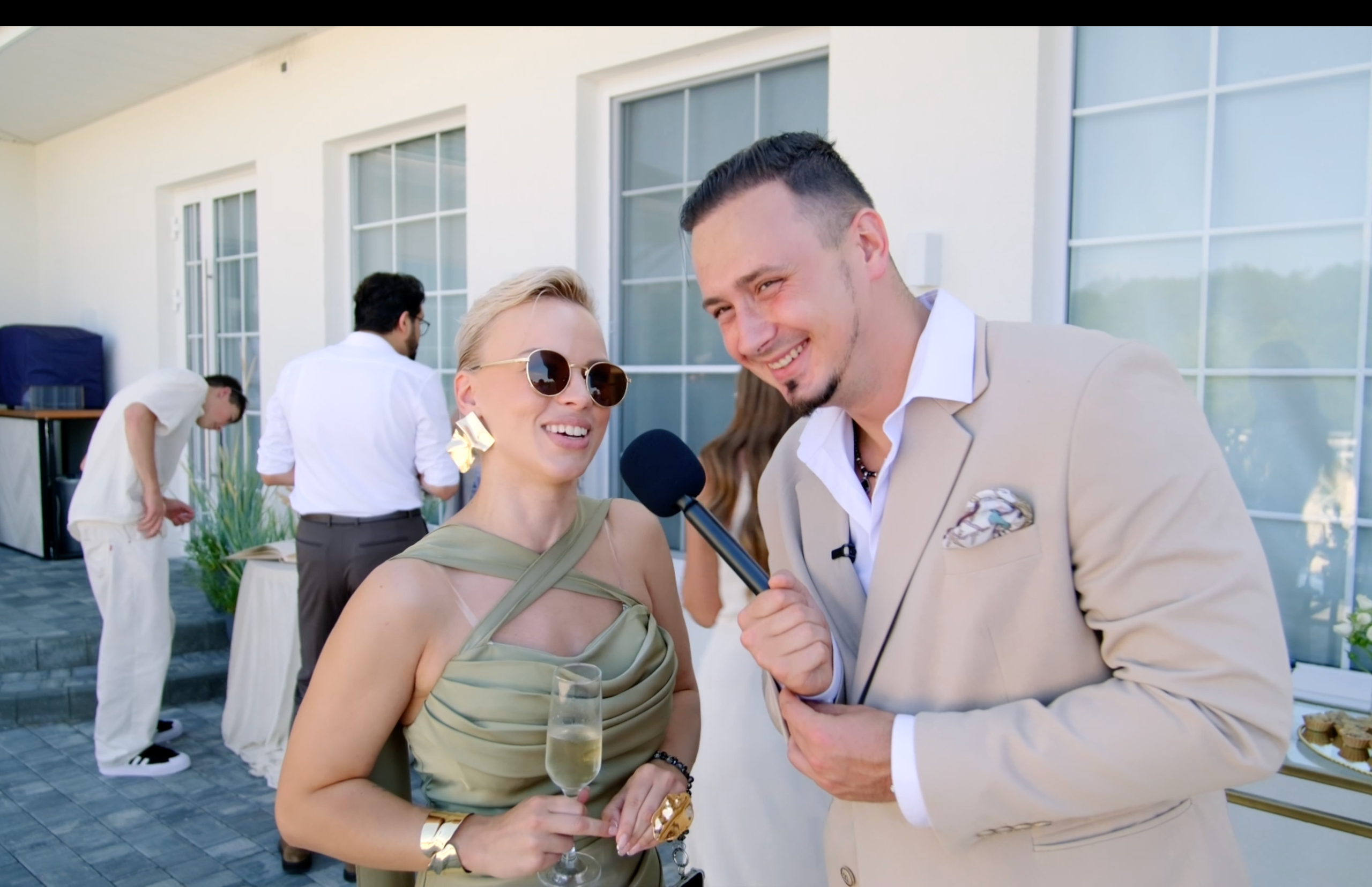 Wedding SDE interview / Agneshka & Kader. Репортажный видеограф Илья Сухоносиик