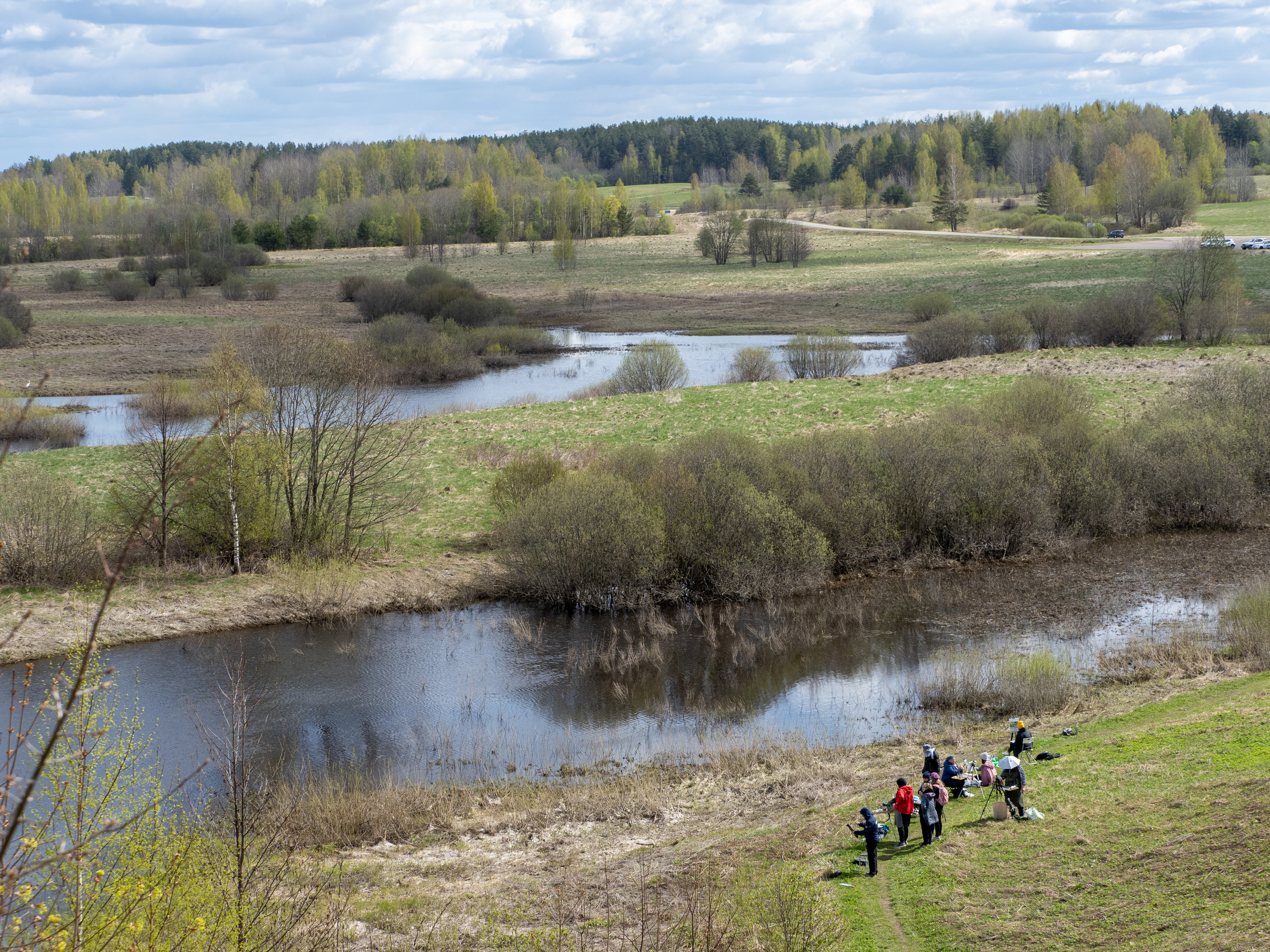 Пушкинские горы. Творческие сьемки
