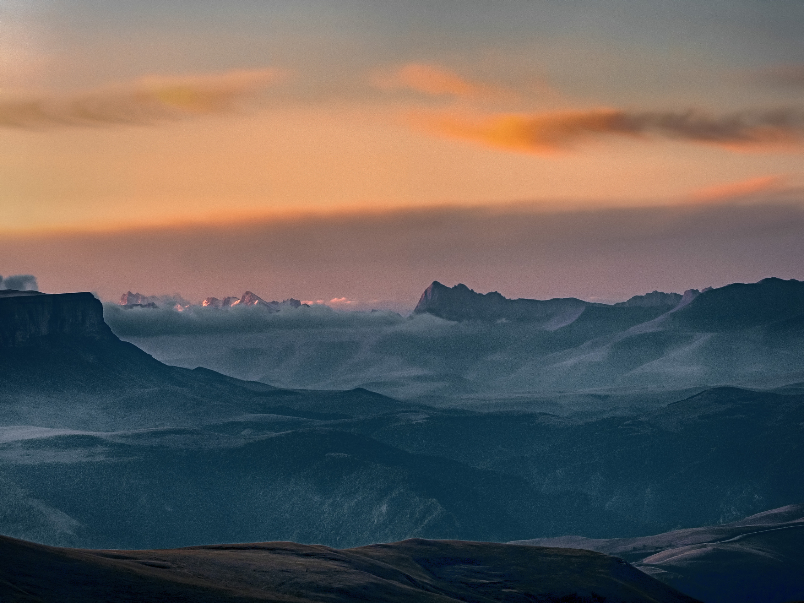 В окрестностях Эльбруса. Творческие сьемки