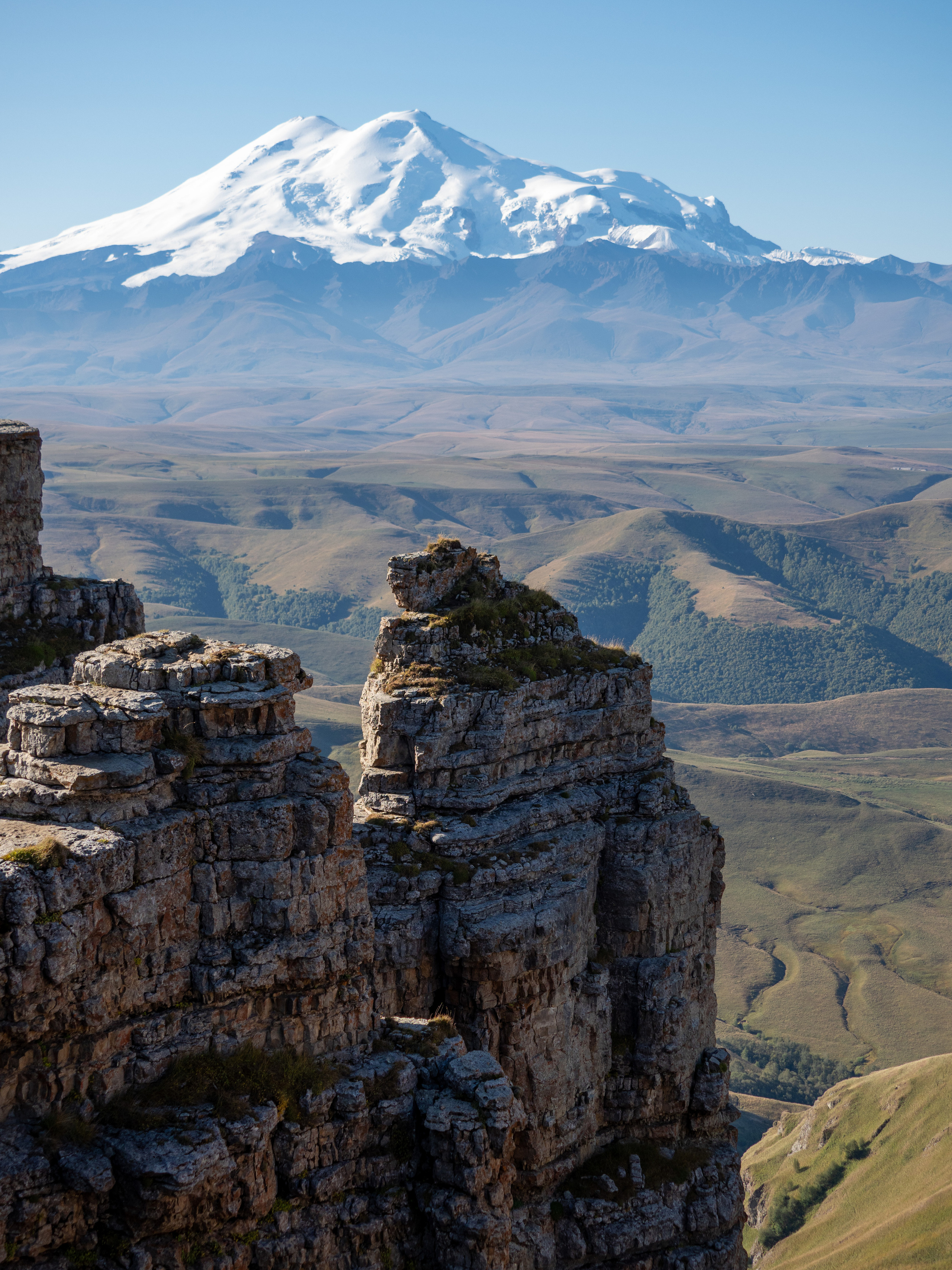 В окрестностях Эльбруса. Творческие сьемки