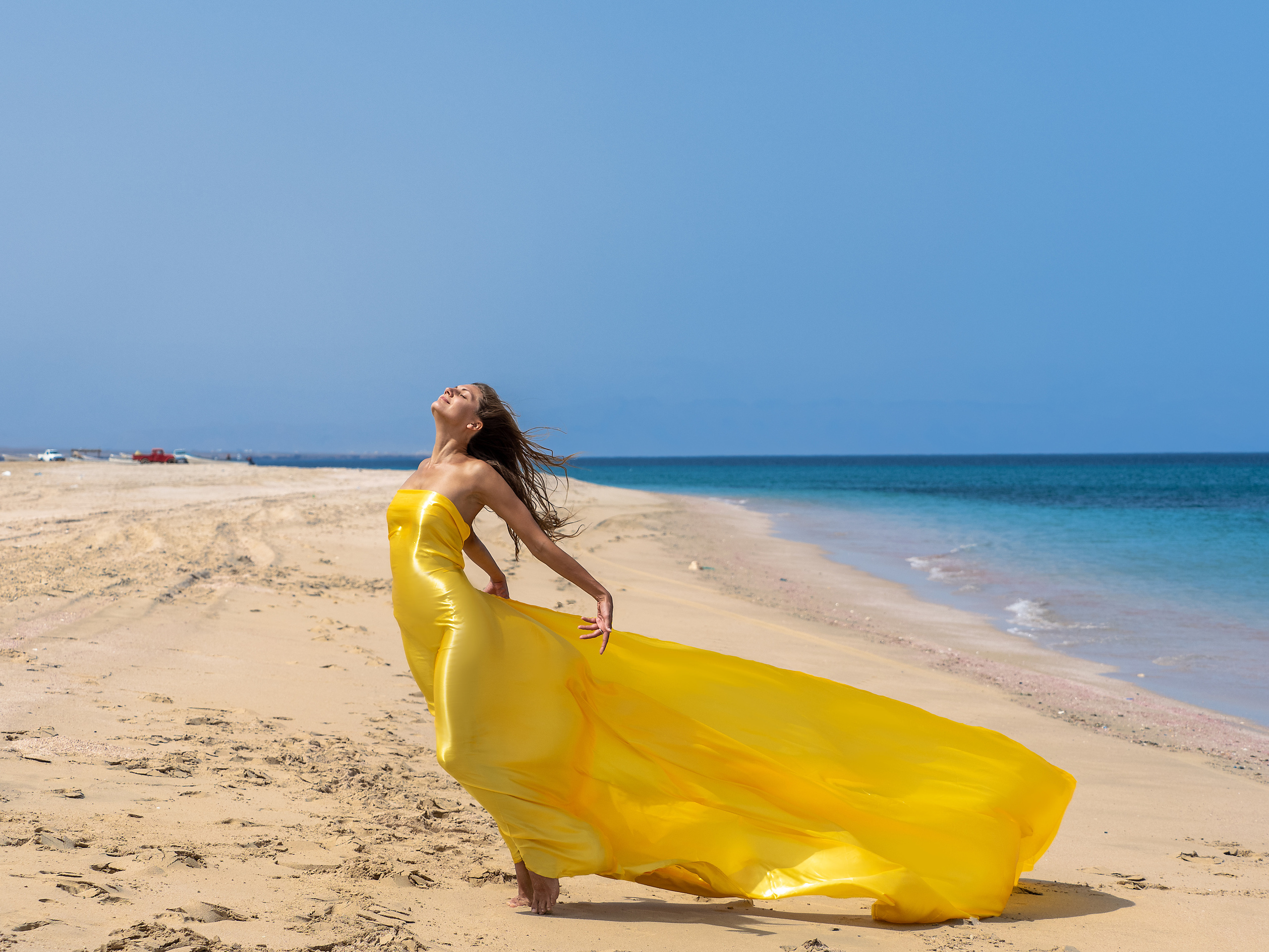 Берег океана. Творческие сьемки