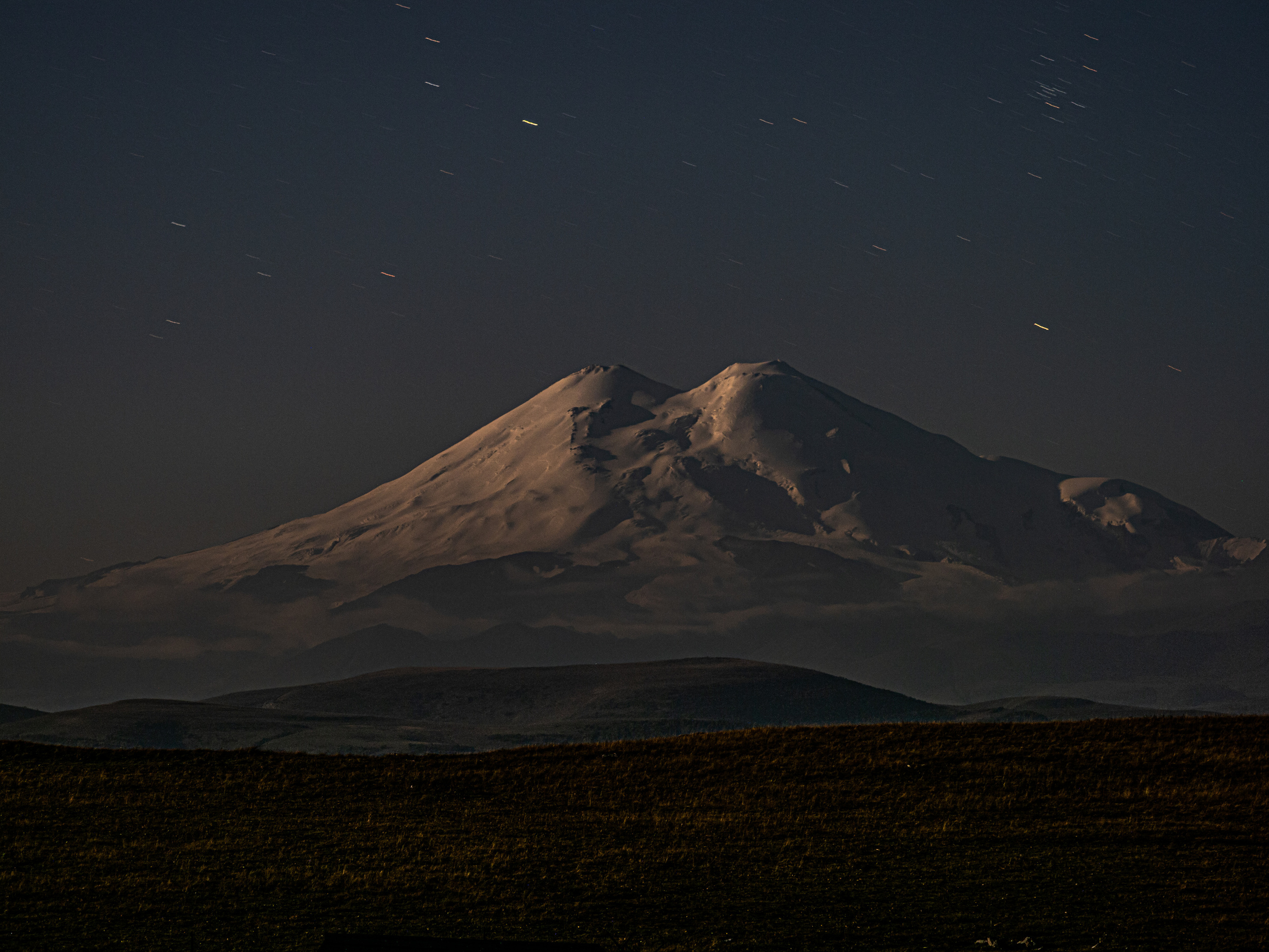 В окрестностях Эльбруса. Творческие сьемки