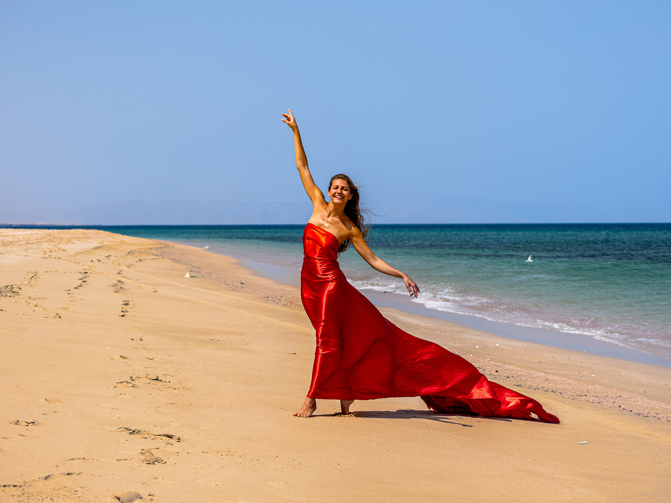 Берег океана. Творческие сьемки