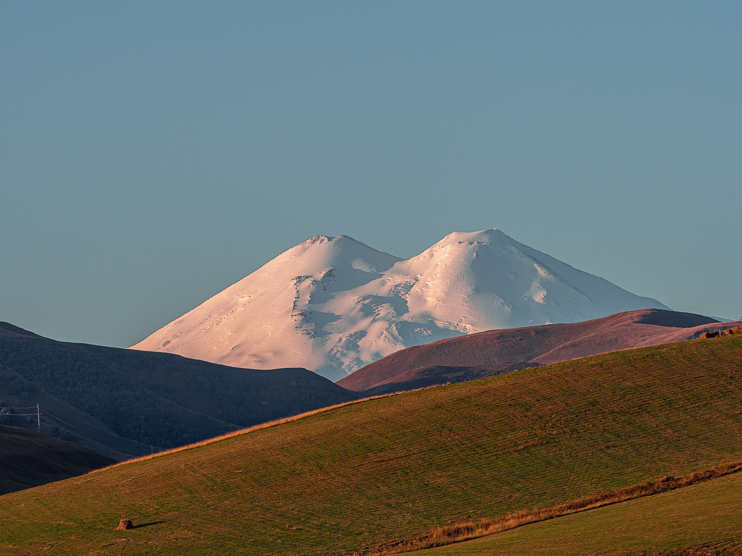 В окрестностях Эльбруса. Творческие сьемки