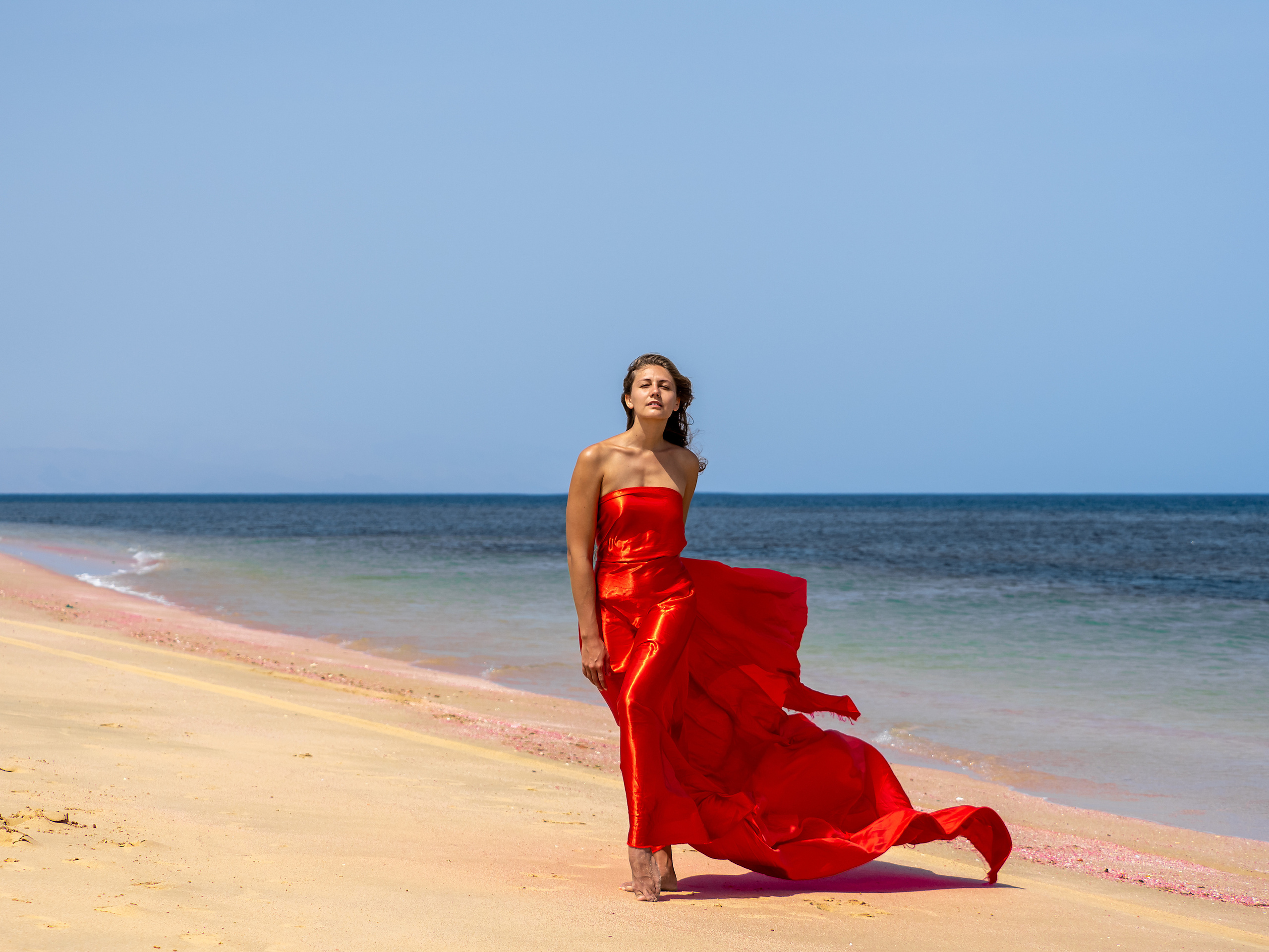 Берег океана. Творческие сьемки