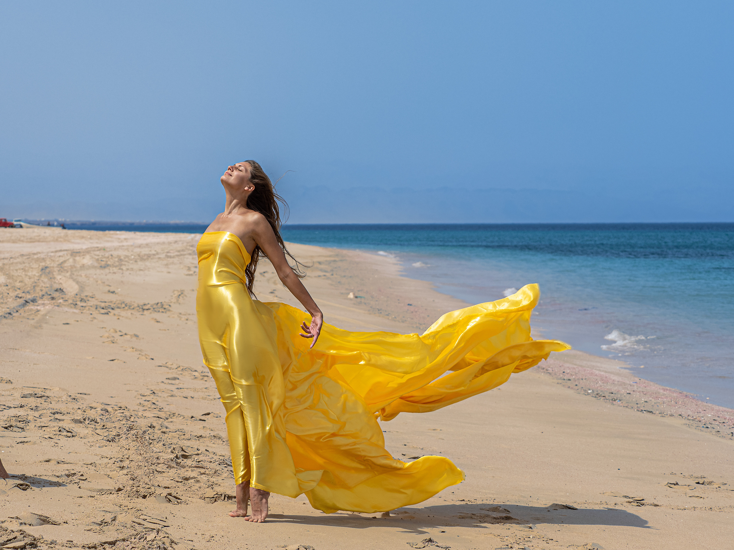 Берег океана. Творческие сьемки