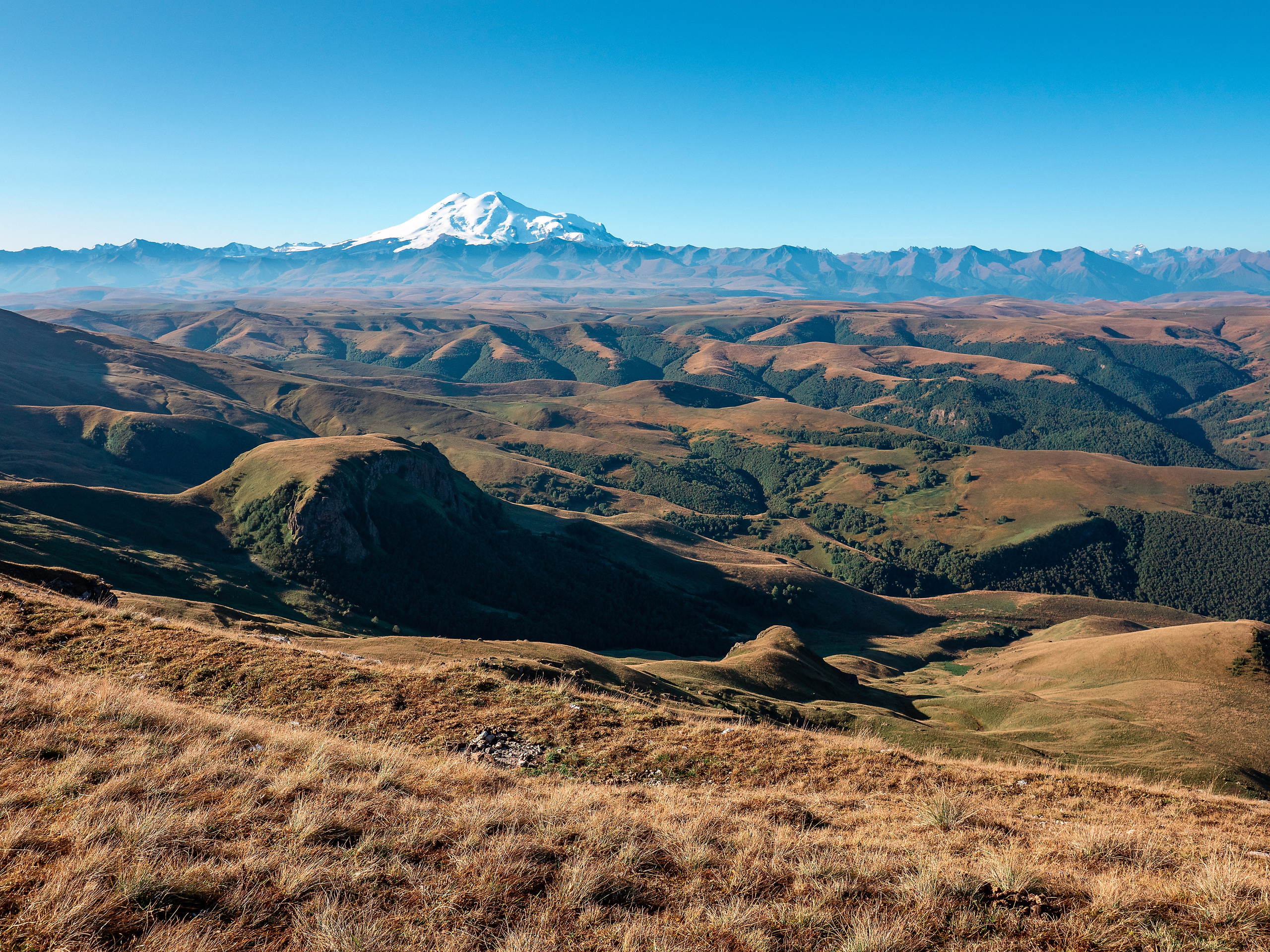 В окрестностях Эльбруса. Творческие сьемки