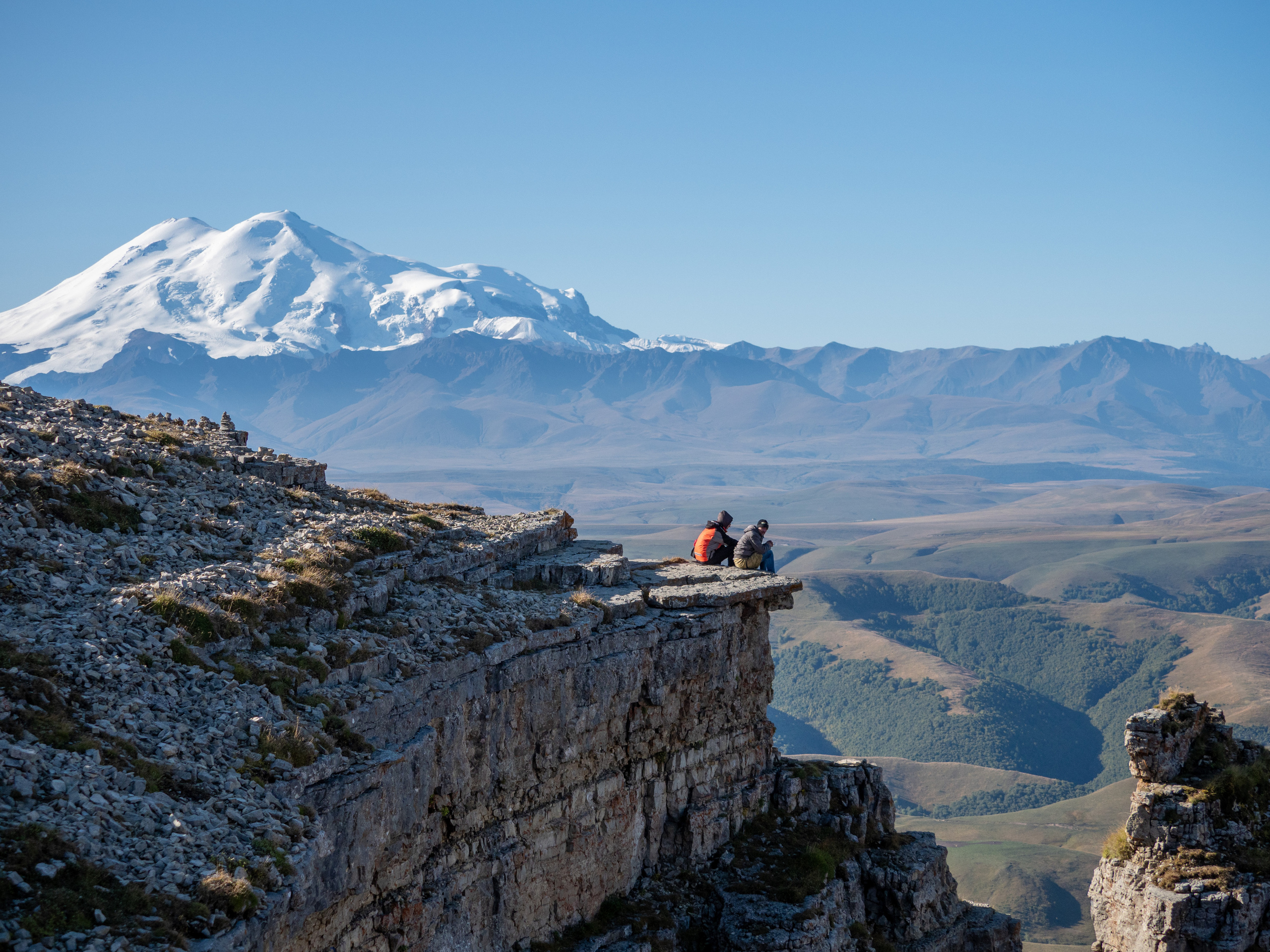 В окрестностях Эльбруса. Творческие сьемки