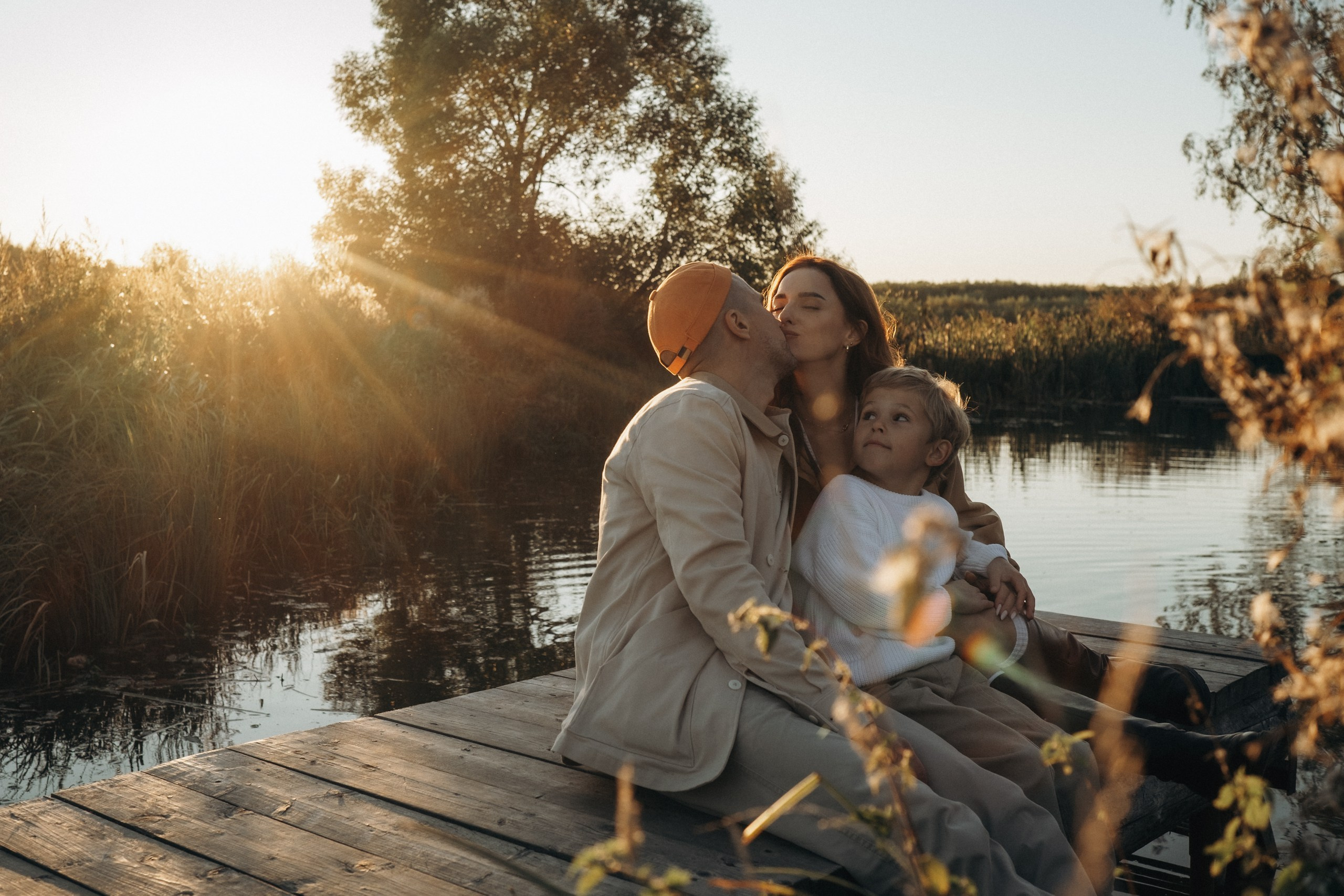 Семейная съёмка в поле. Фотограф Москва / Зеленоград — Наталья Петухова