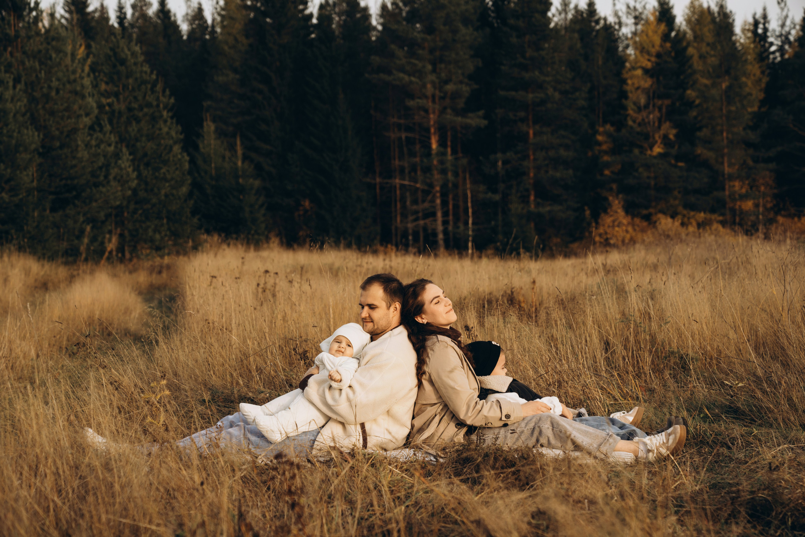 Виктор, Александра, Марк и Костик. Семейный и детский фотограф Плесецк, Мирный Марина Забабурина