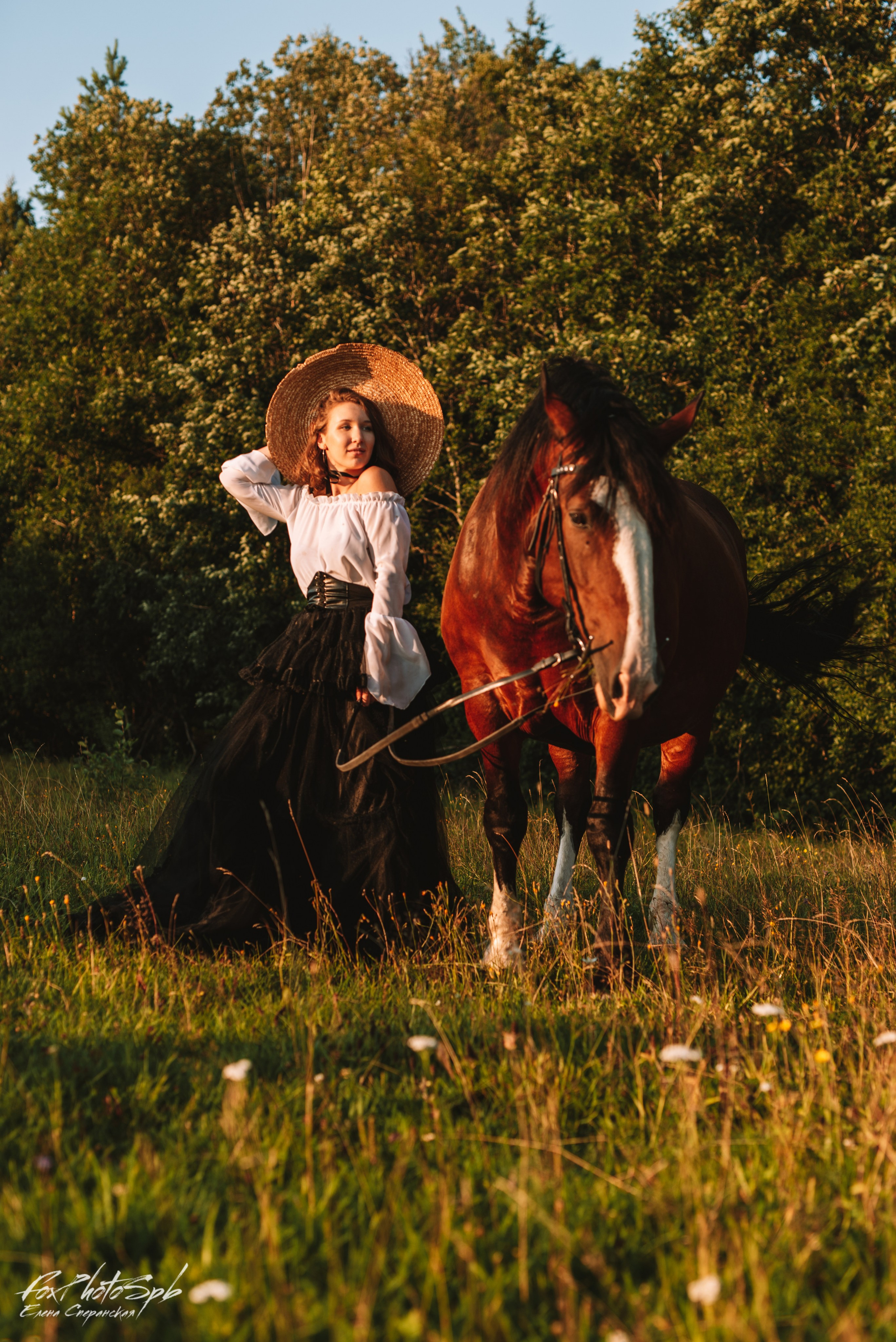 С лошадками. Фотограф в Санкт-Петербурге и Ленинградской области
