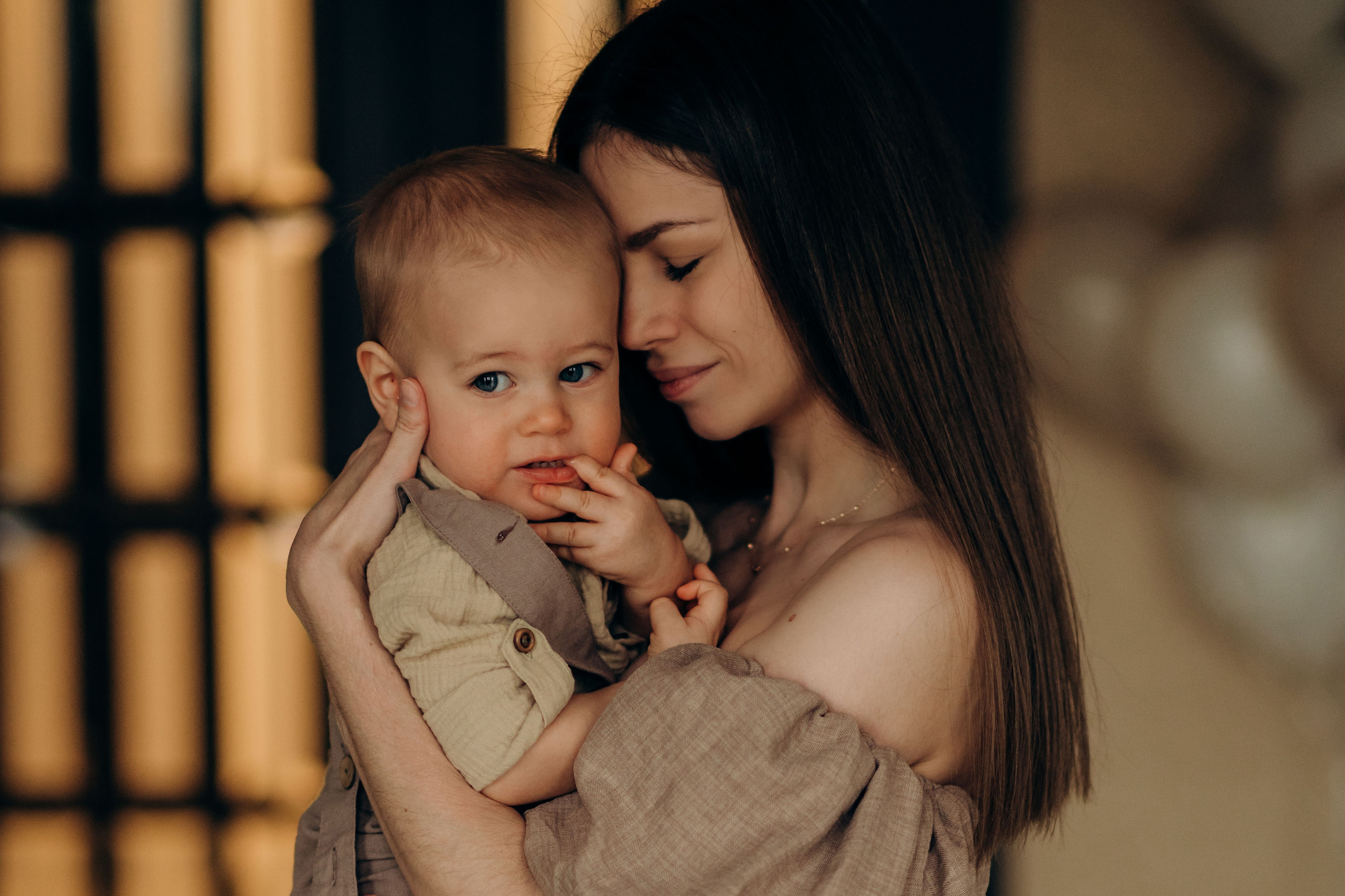 Домашняя фотосессия на годик. Семейный фотограф в Домодедово и Москве Елена Пичугина