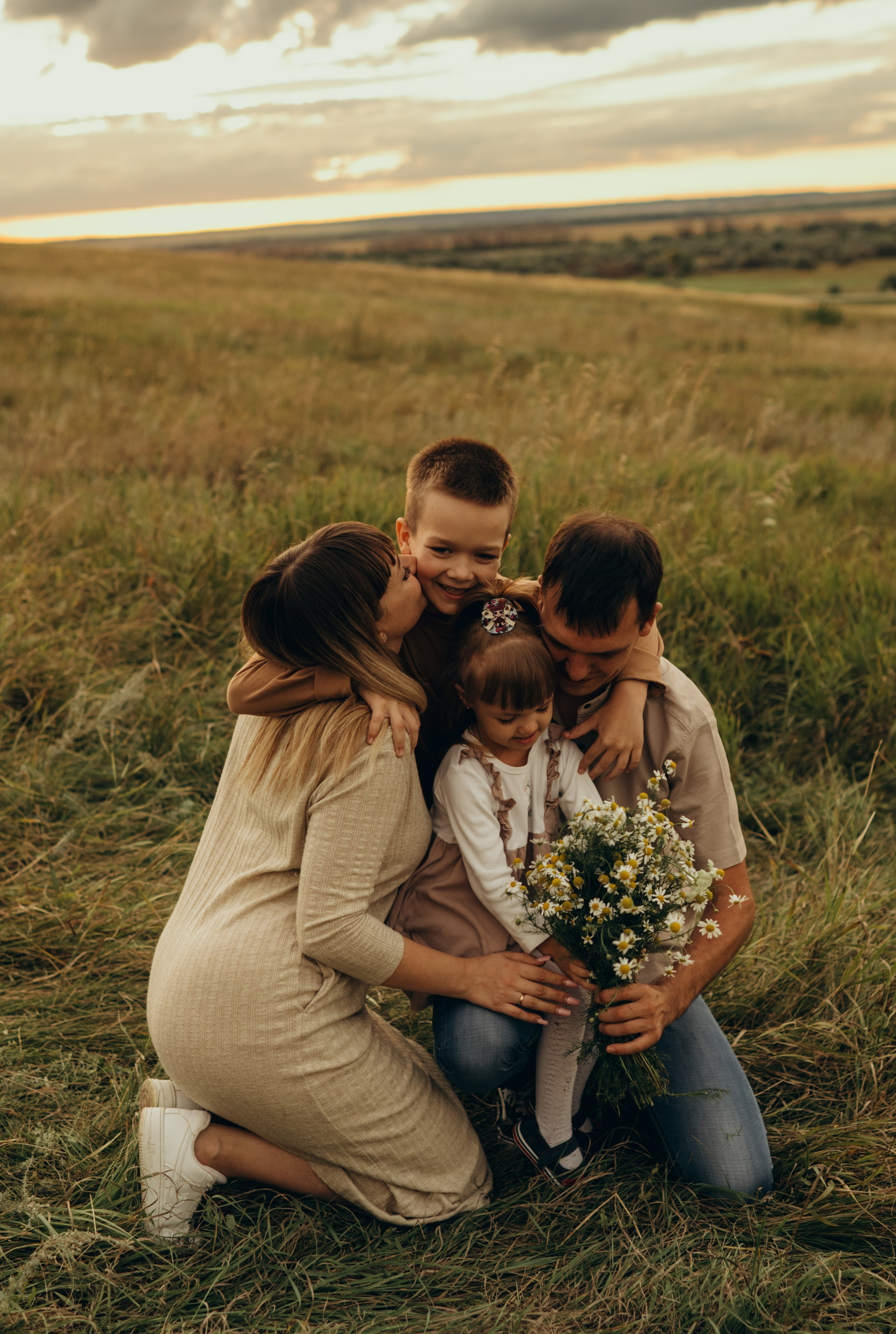 Даша Даня Ксюша Илья Саша и Ева. Свадебный и семейный фотограф в Самаре Головань Наталья