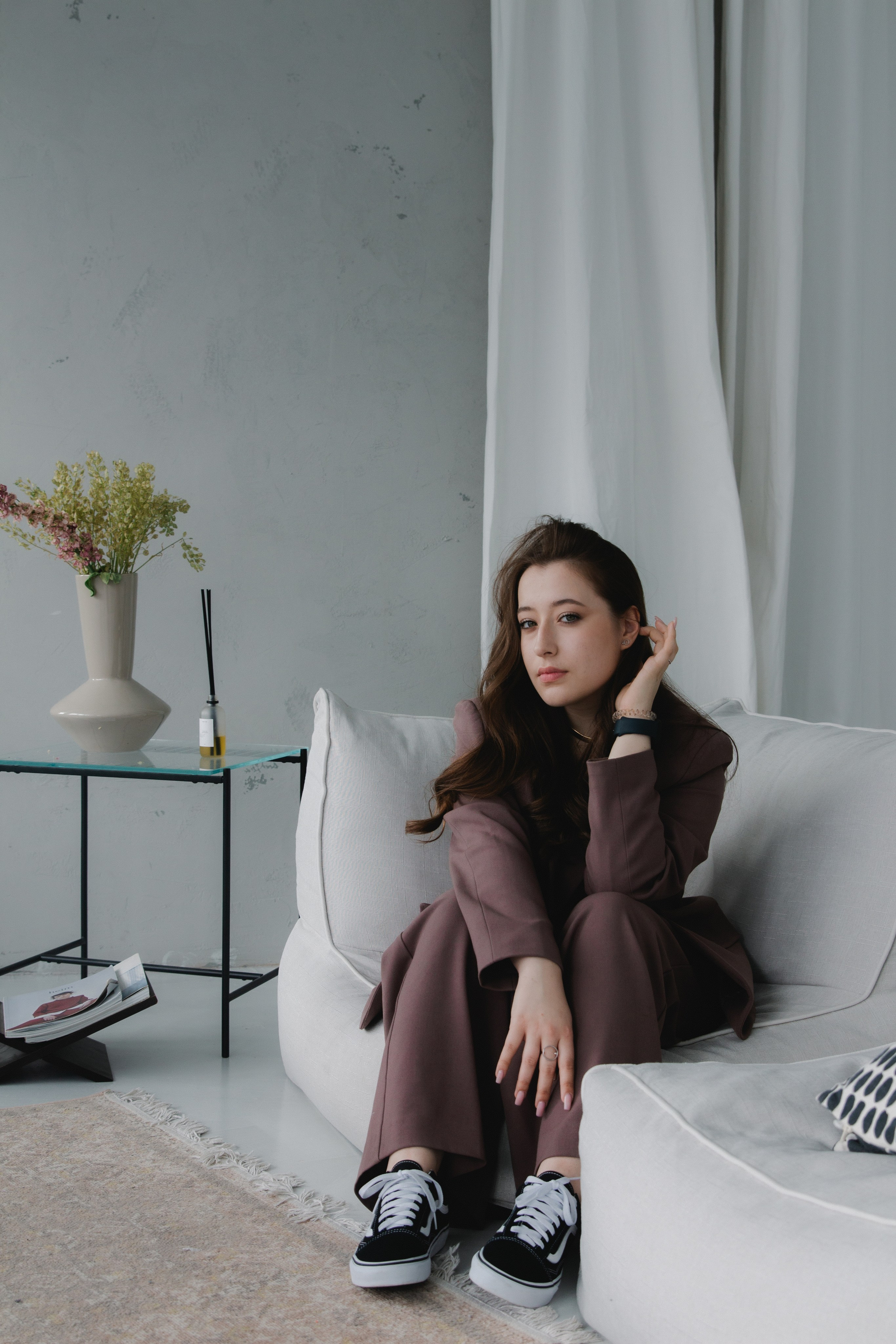 Съемка «Стильная нежность» со Светой. Фотограф Настя Булочка Екатеринубрг