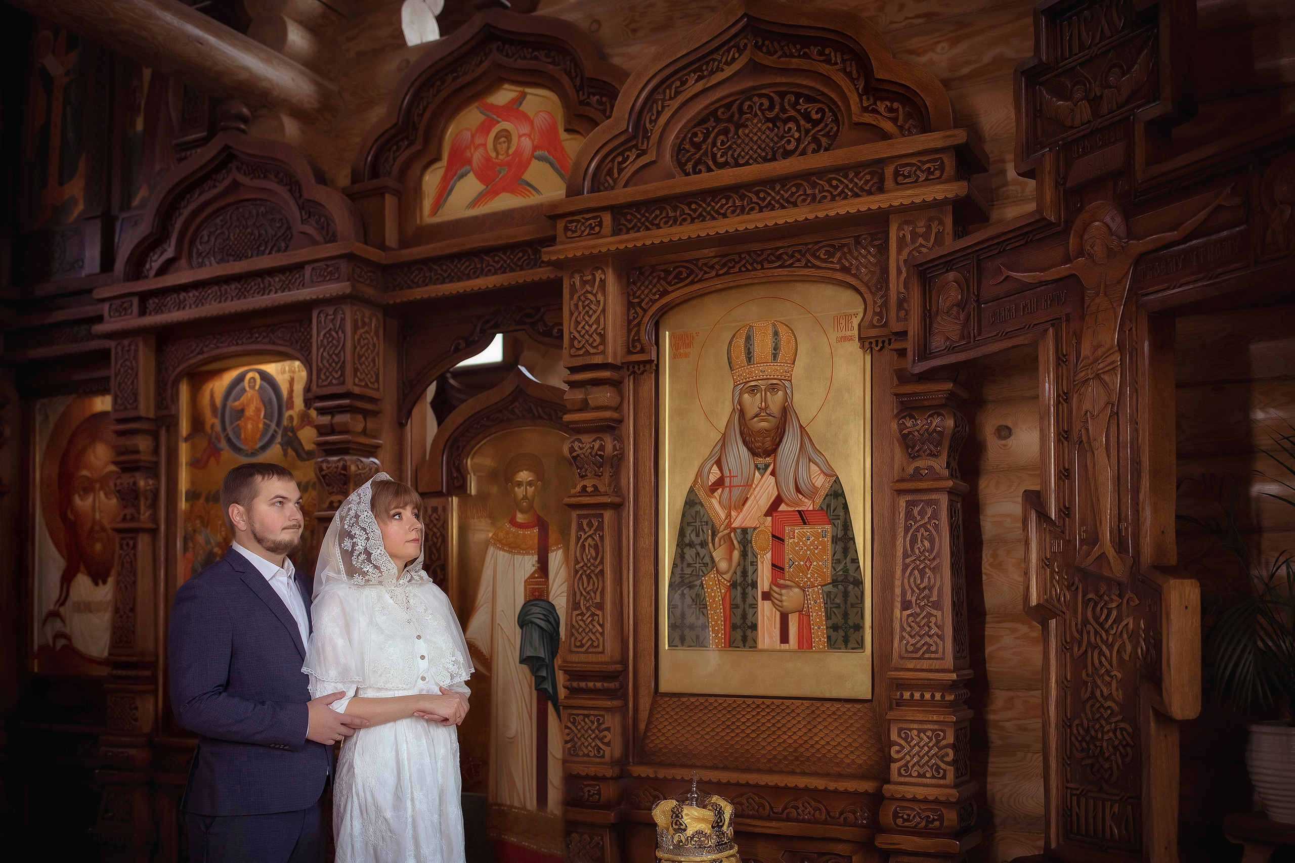 Венчание Марины и Максима. Фотограф на крещение и венчание