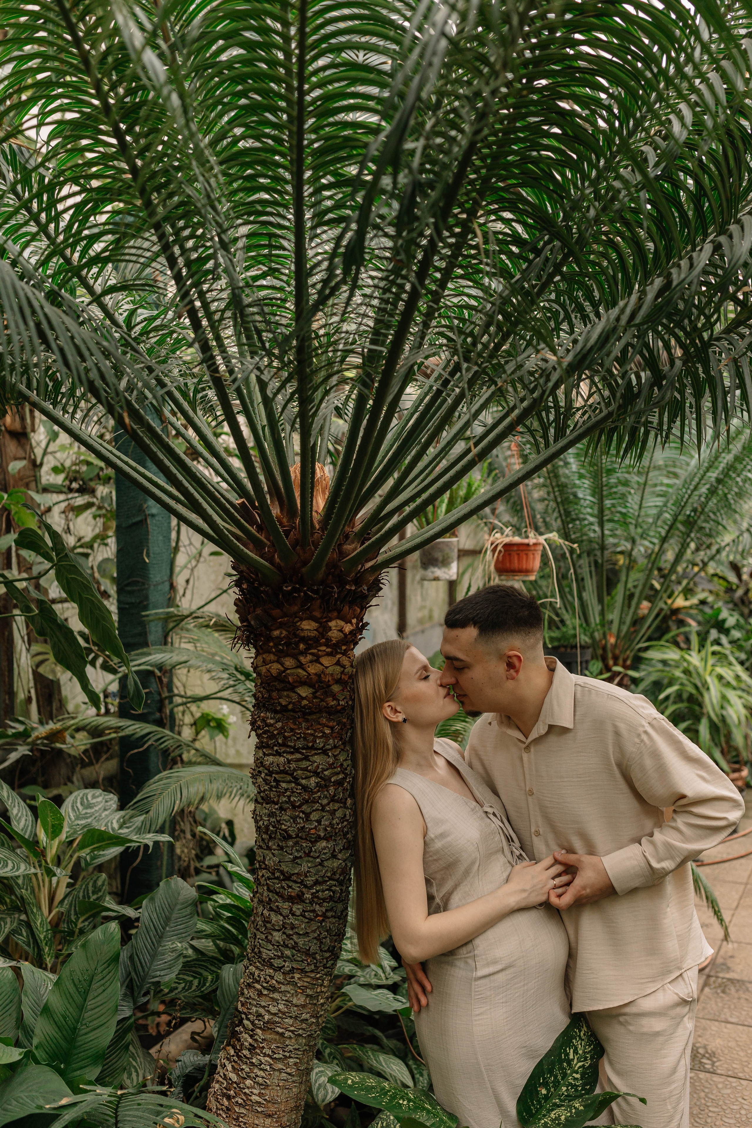 В оранжерее. Фотограф Александра Кузнецова