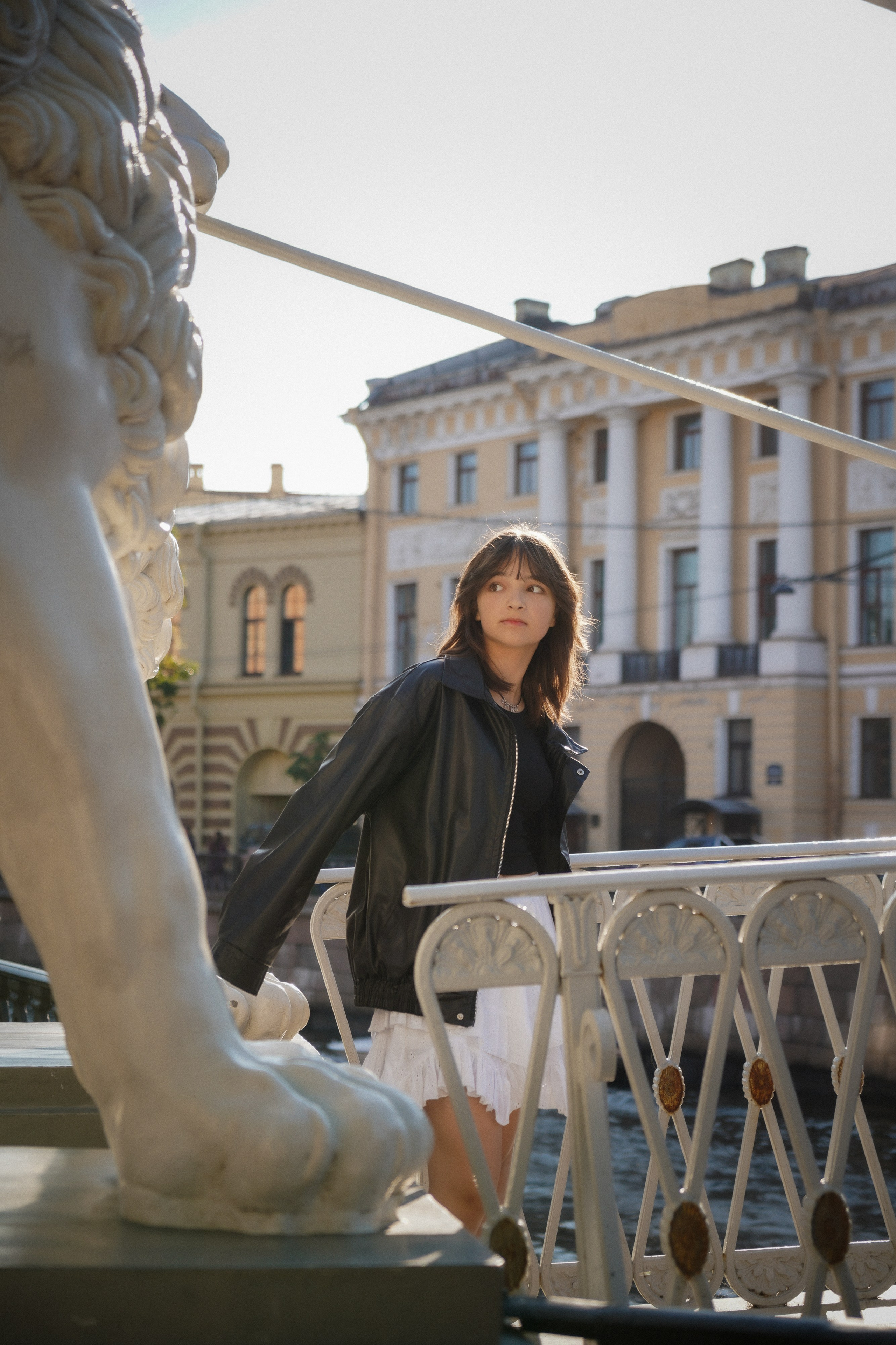 Портретная фотосессия в центре Санкт-Петербурга для Лены. Светлана Гопанюк. Портретный фотограф. Санкт-Петербург. СПб