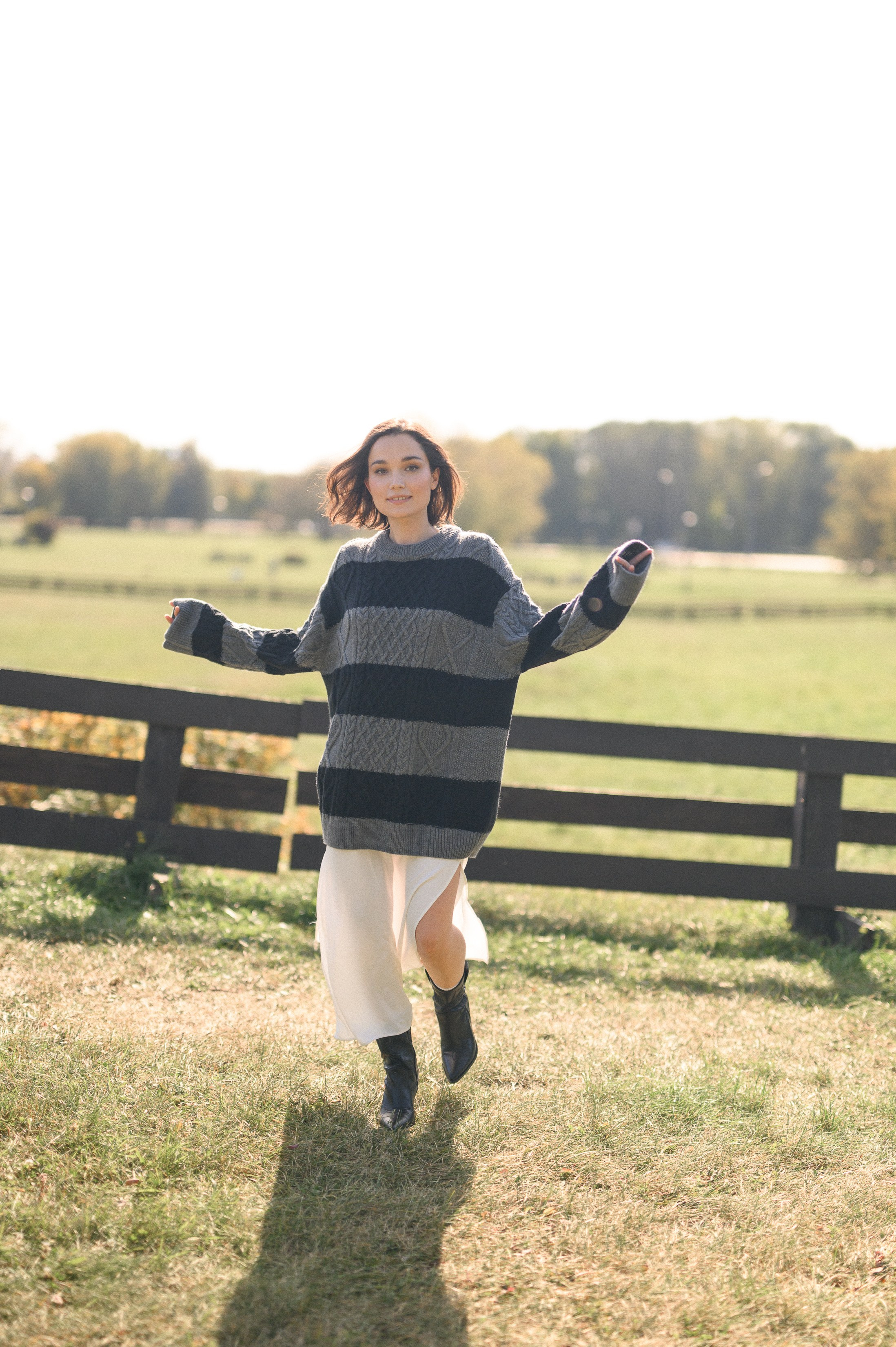 Олеся. Фотосессия на закате в парке Коломенское. Semerlina.ru