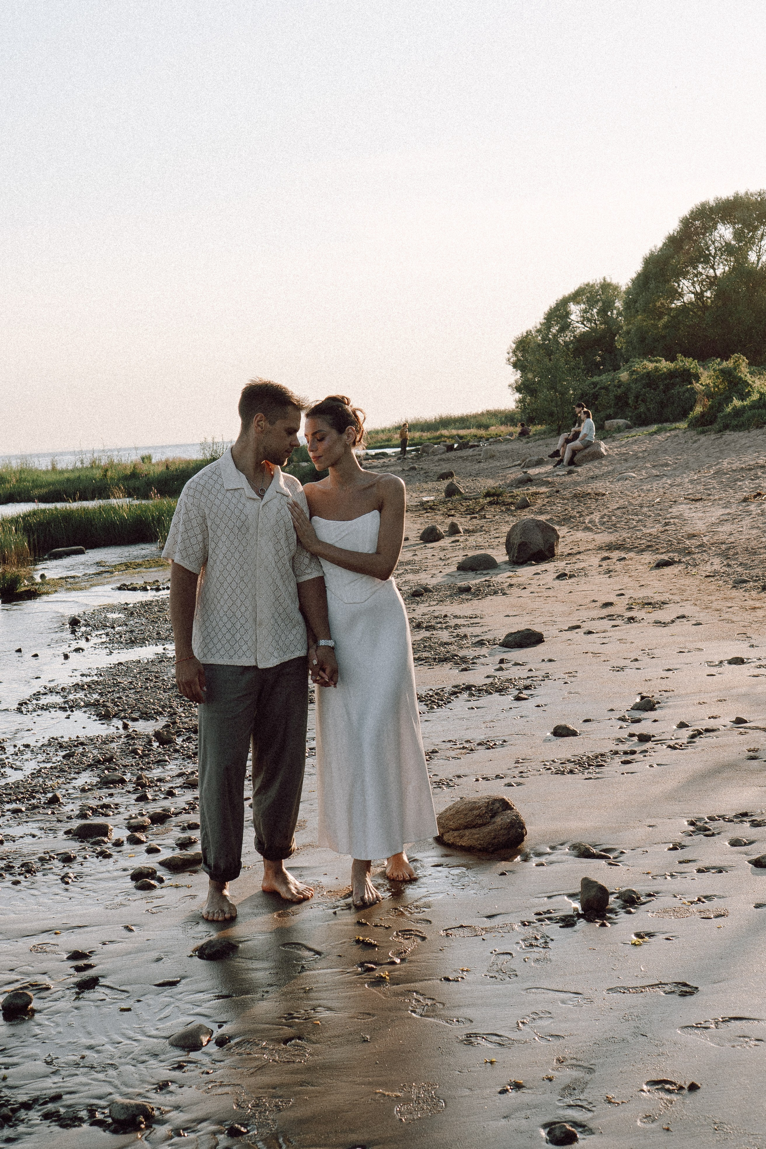 СВАДЕБНАЯ ФОТОСЕССИЯ ВЫЕЗДНОЙ ЦЕРЕМОНИИ (ФИНСКИЙ ЗАЛИВ). Профессиональный фотограф, Санкт-Петербург — Виктория Богомолова