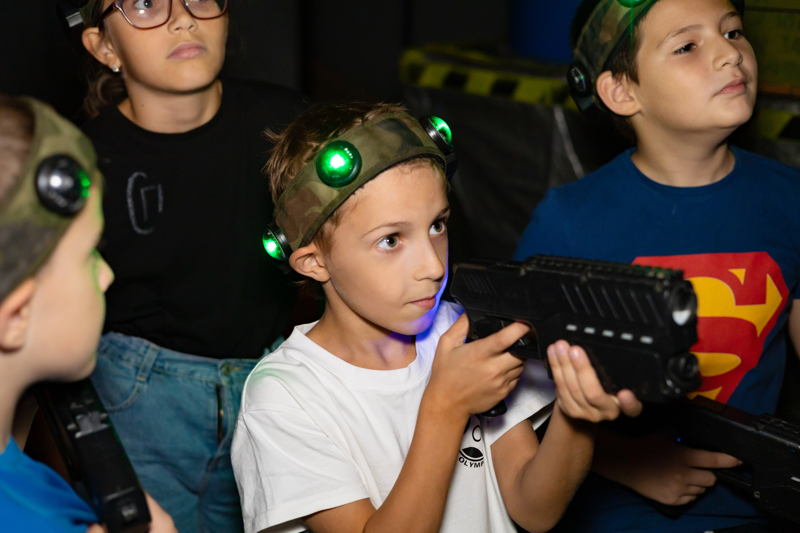 День рождения Максима в Лазертаг. Фотограф Москва