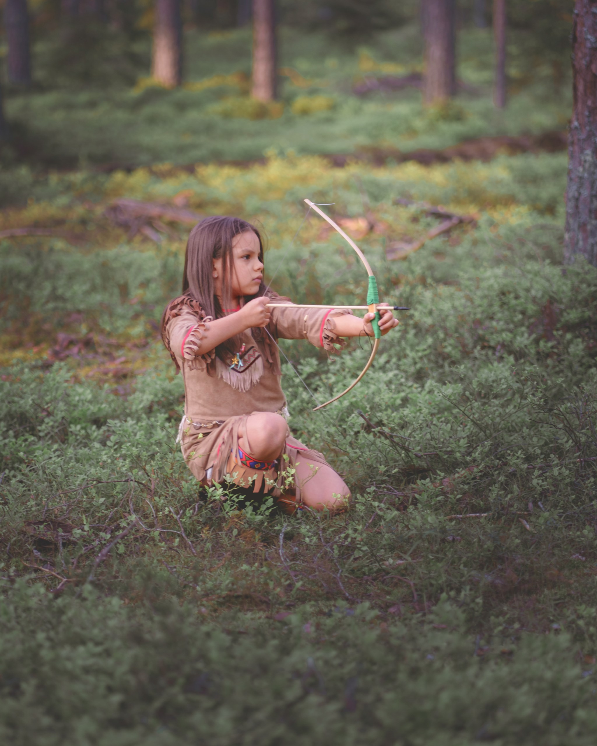 Лесная Кроха: Дух Свободы в Глазах Пяти Вёсен