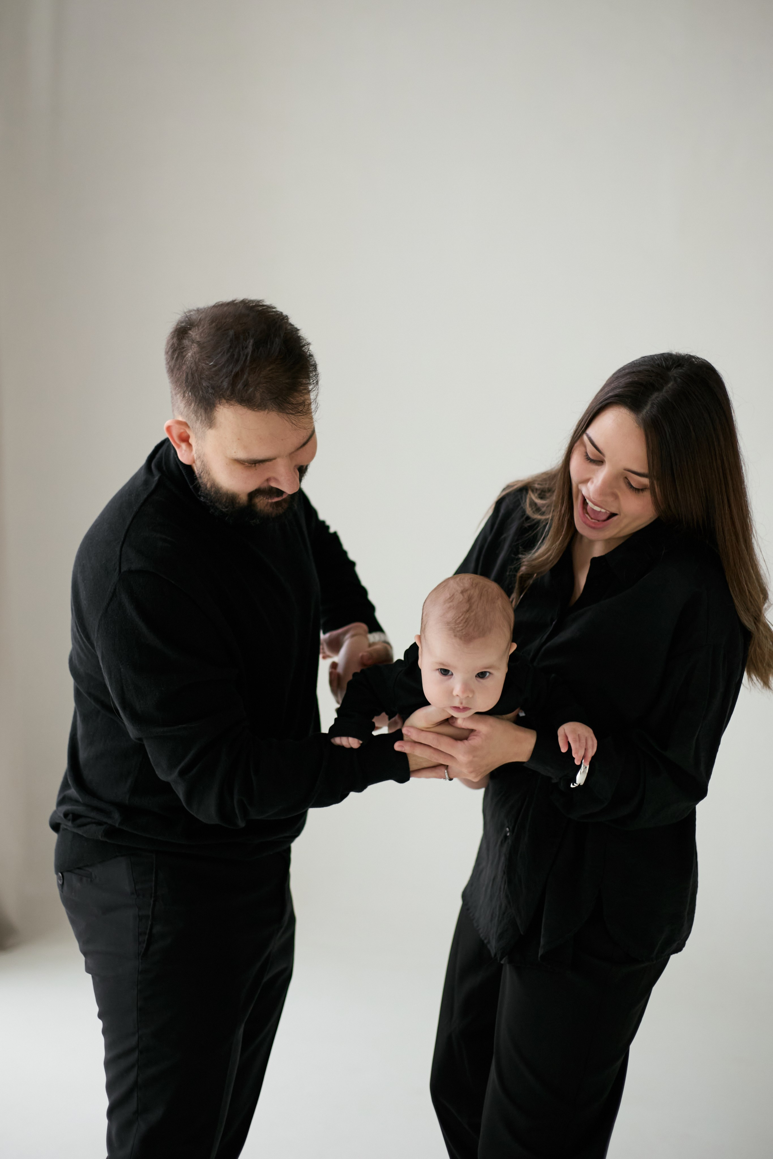 Total black family. Ксения Исакова — фотограф Кострома