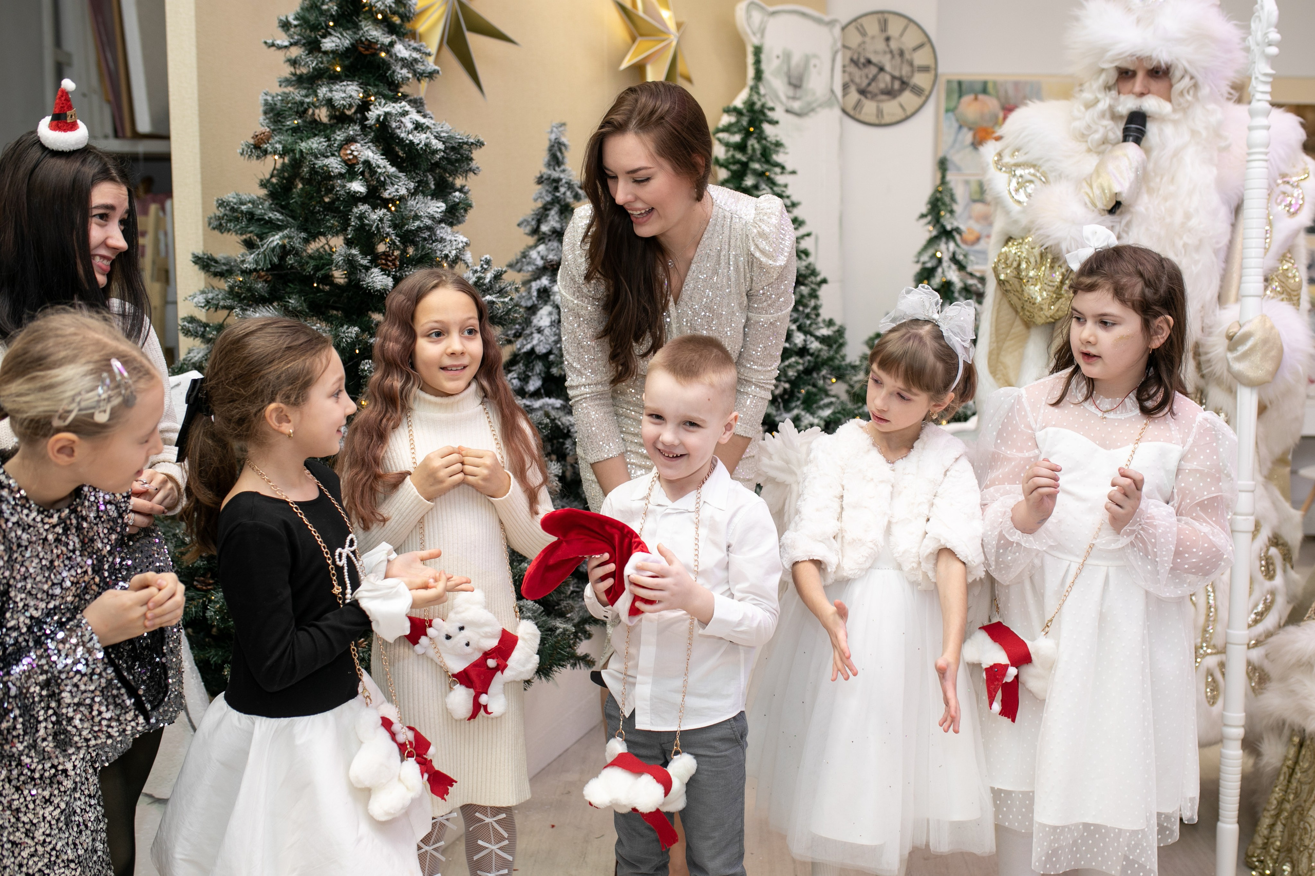 Новогодний утренник в «Бэмби». Фотограф в Новосибирске Ася Зверева