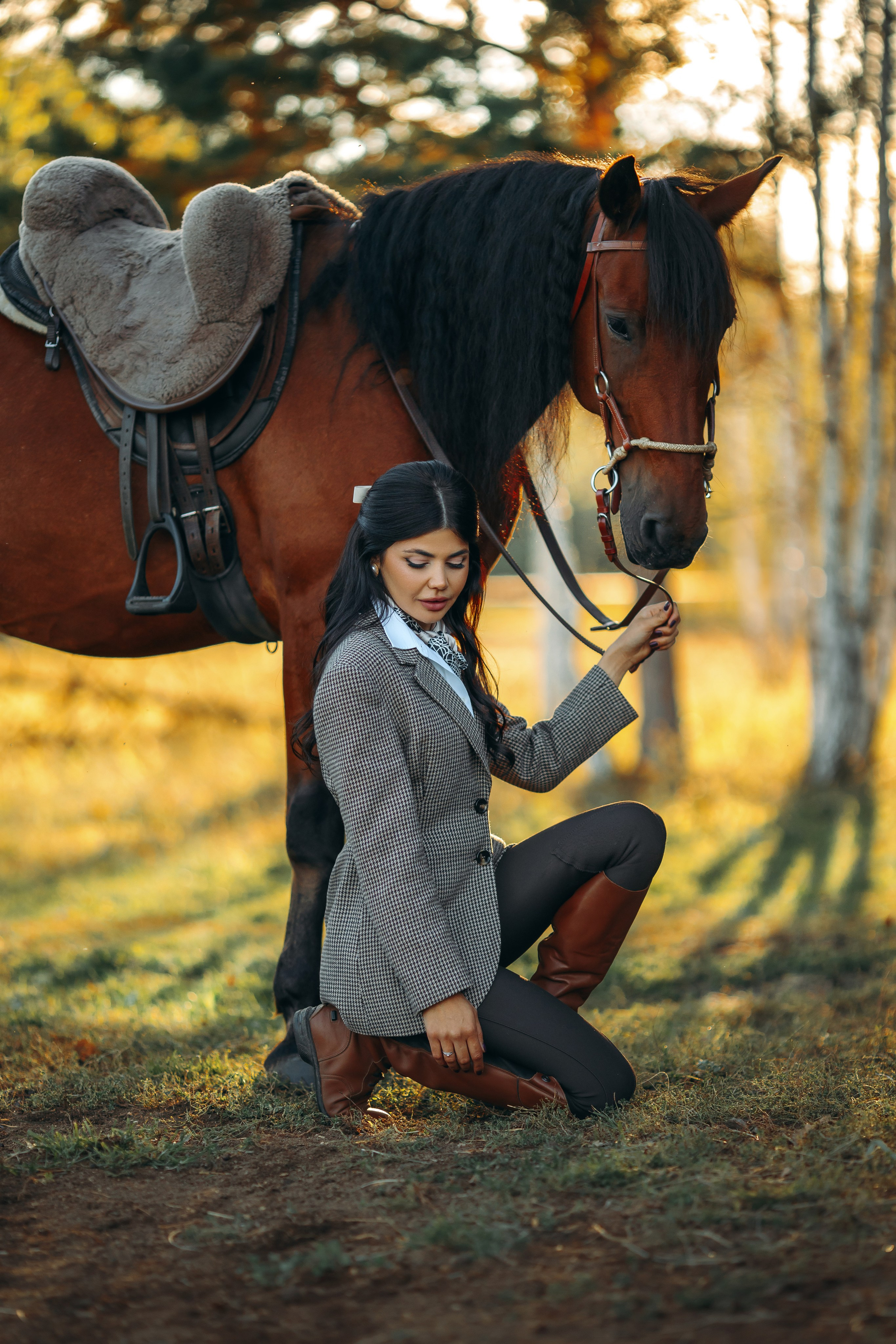 Конный стиль. Анна Молчанова конный фотограф в Тюмени | фотосессии с лошадьми Тюмень