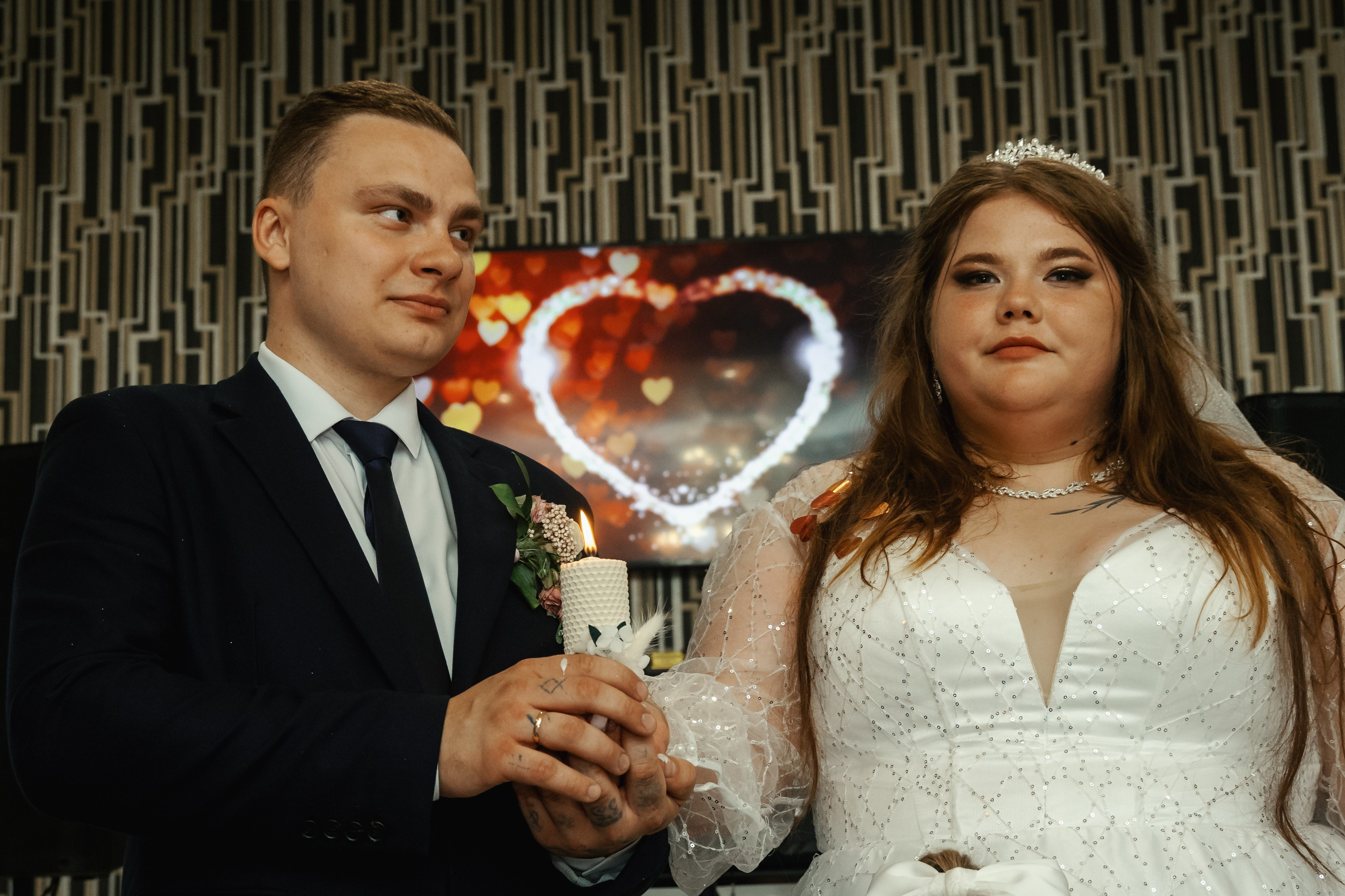 Николай и Диана, свадебный банкет. Свадебный и семейный фотограф в г. Волхов Алексей Кочерыжкин