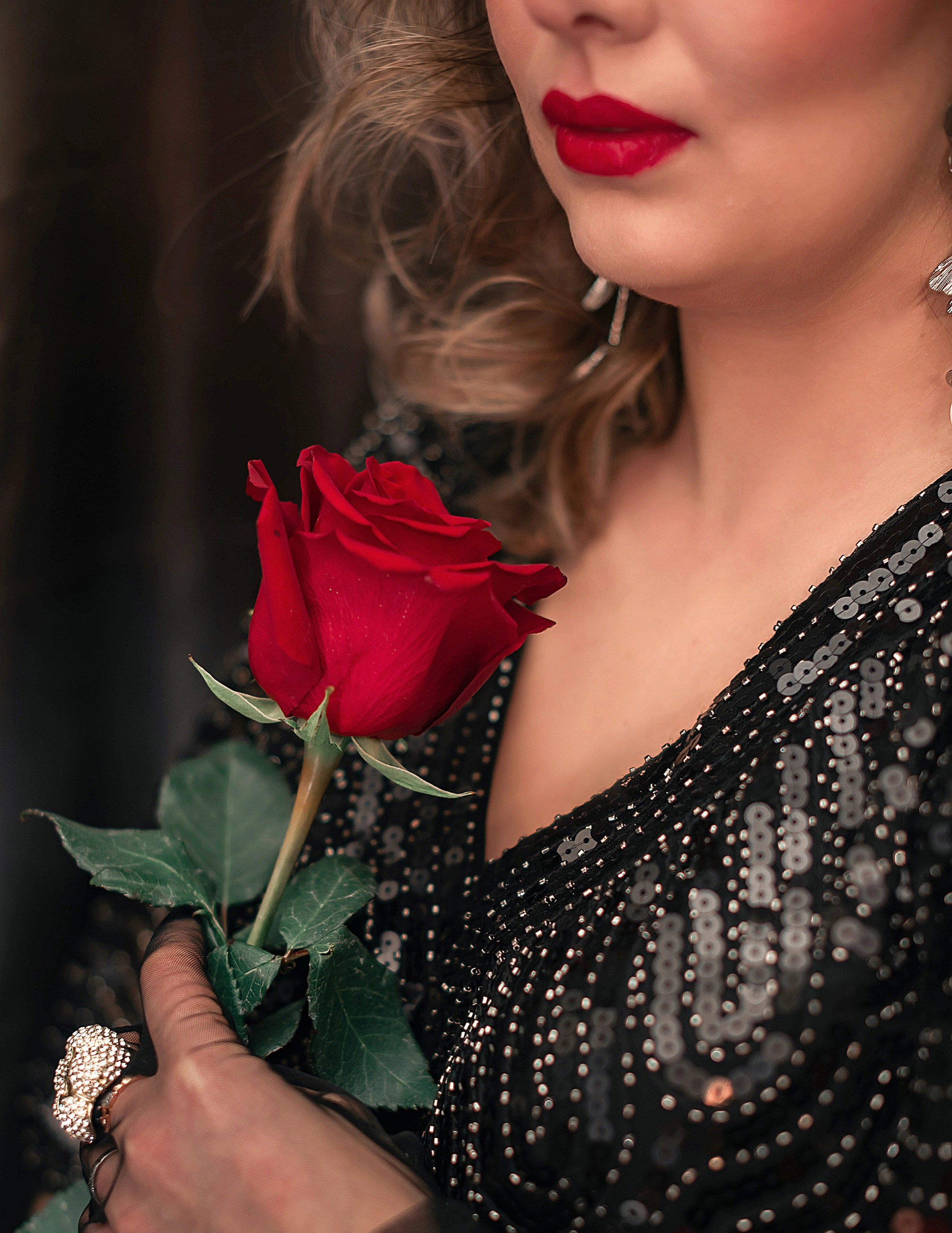 Съемка Анастасии в образе певицы. Фотограф Тула творческие фотосессии недорого Ольга Ромашина