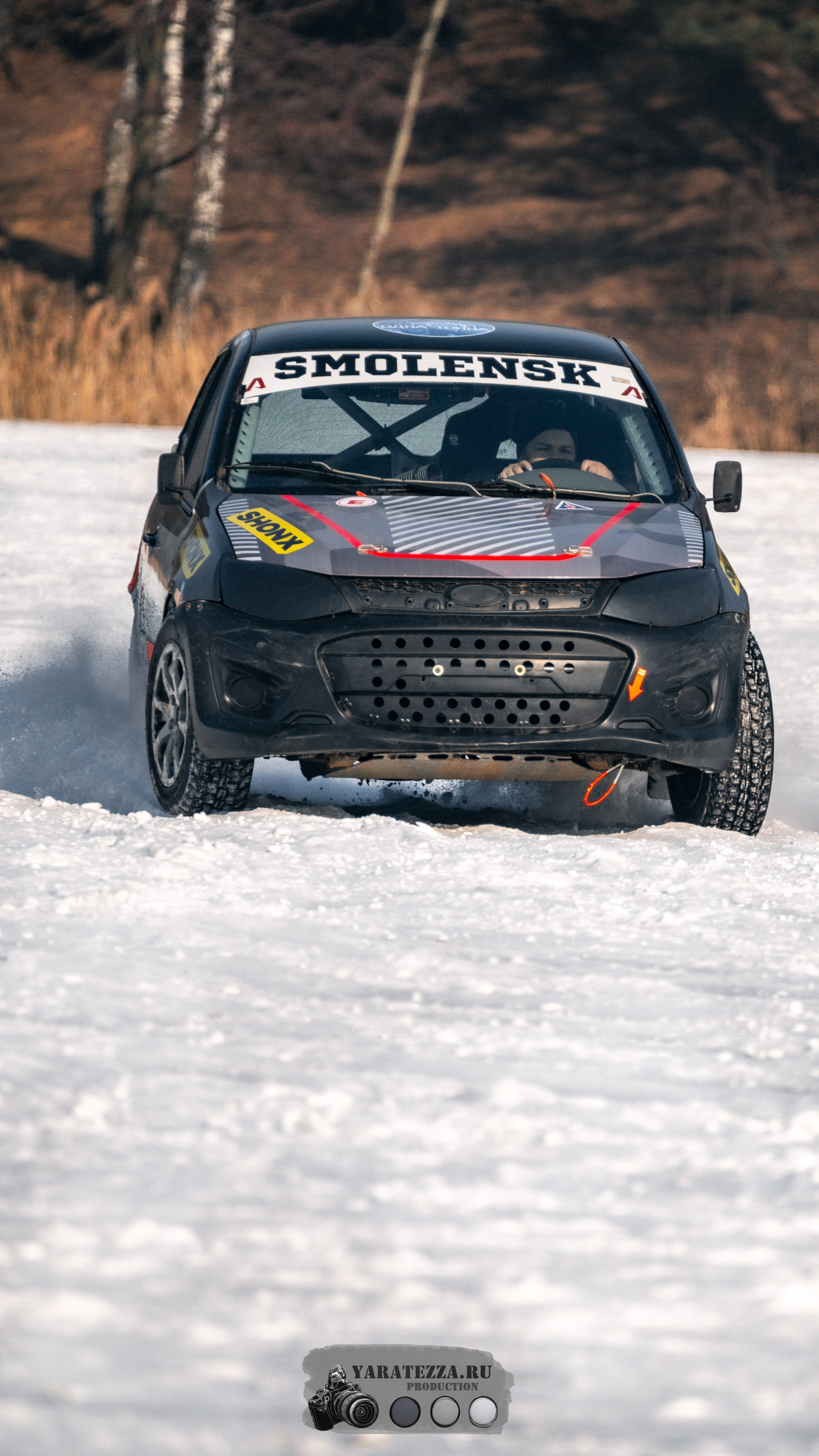 Тренировочный день на ледовой трассе. Yaratezza production